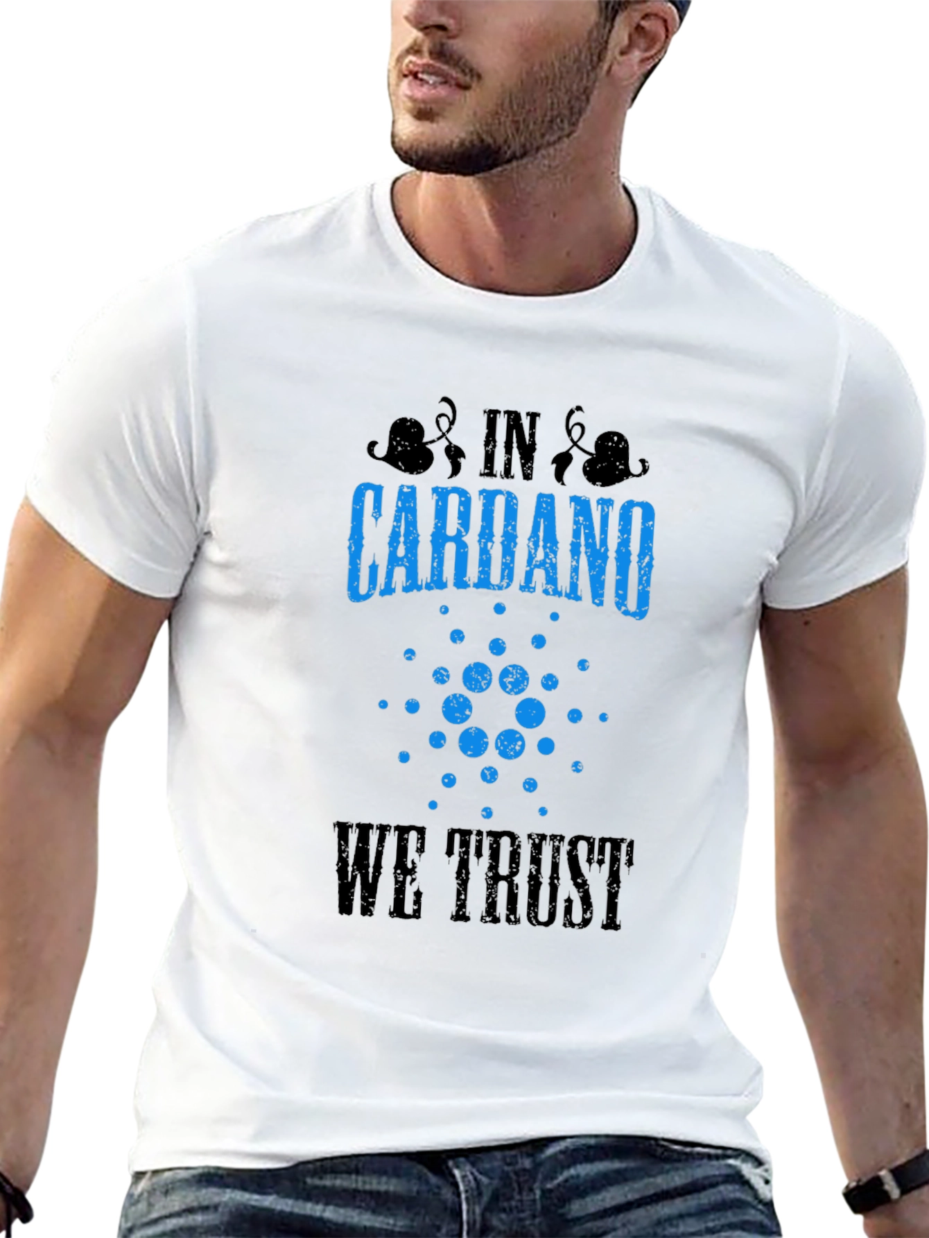 Cardano Cryptocurrency T-Shirt - We Trust