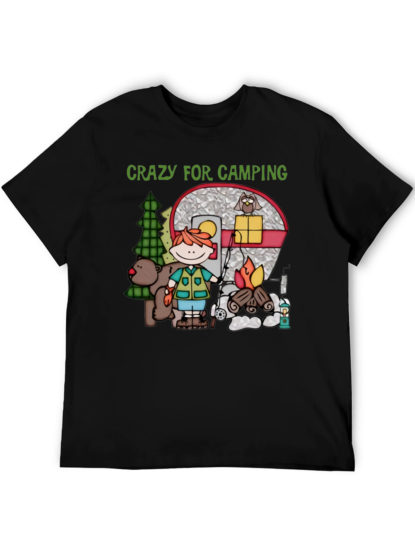 Crazy for Camping T-Shirt