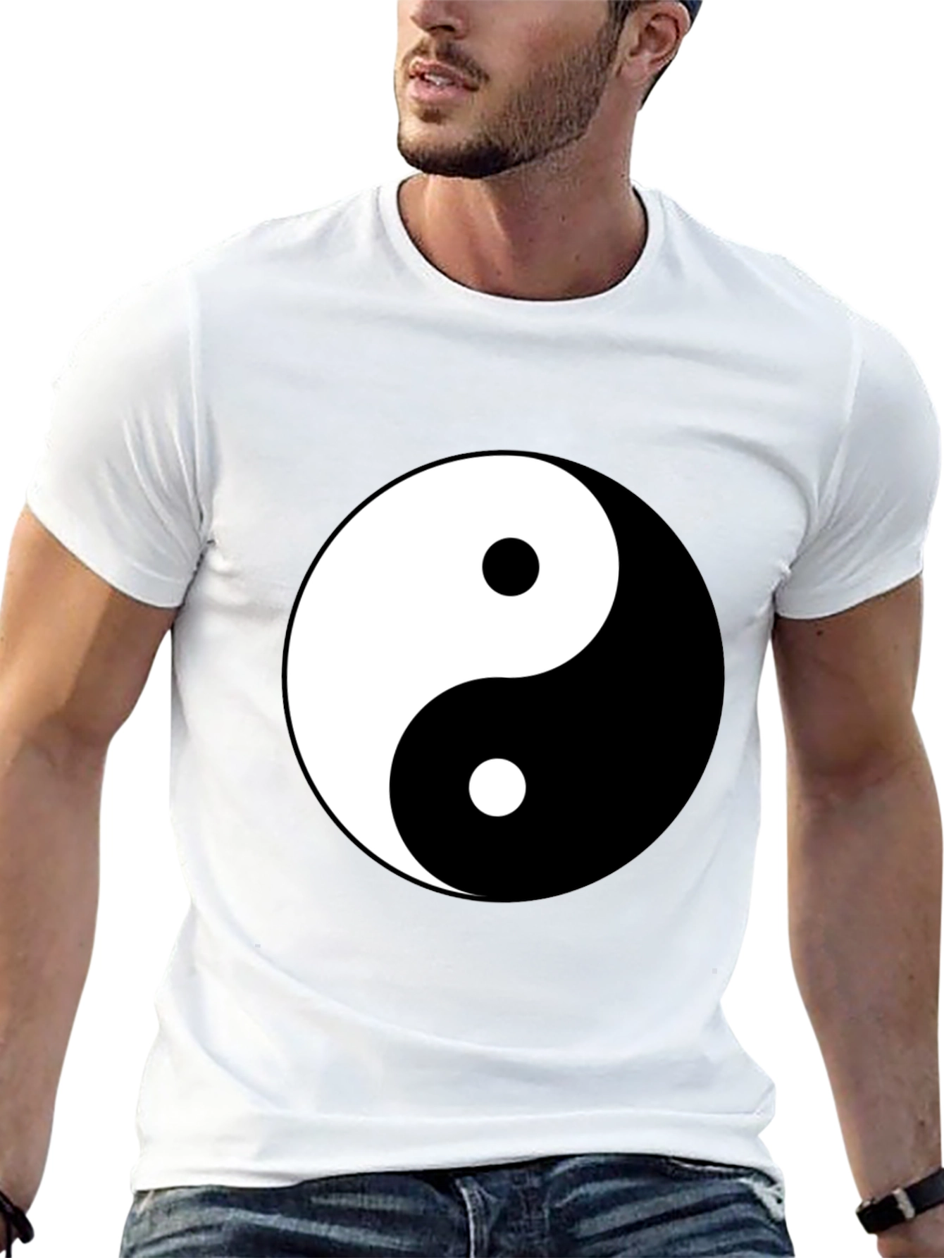 Yin Yang Graphic Tee - Balance & Style