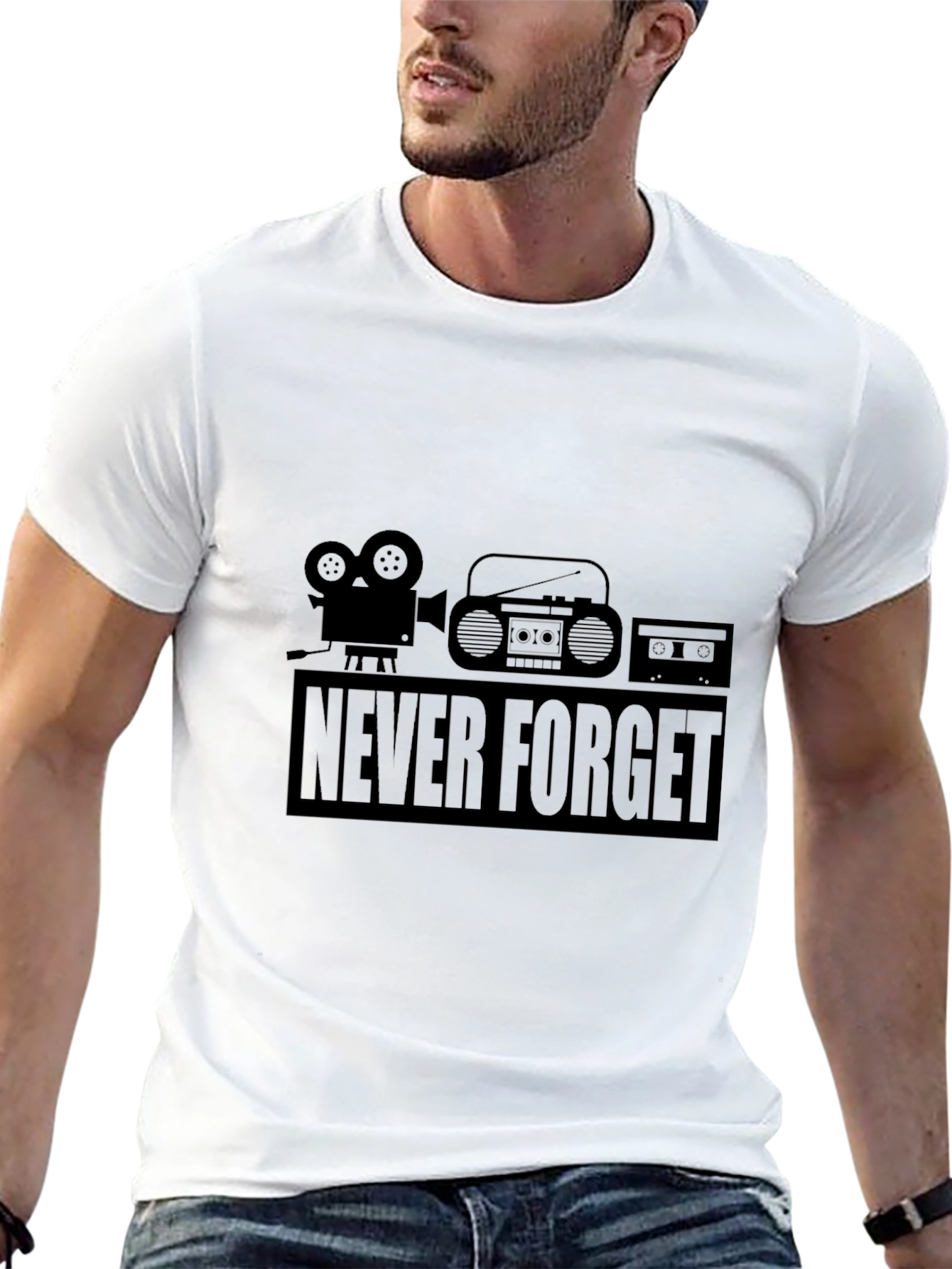 Never Forget Retro T-Shirt