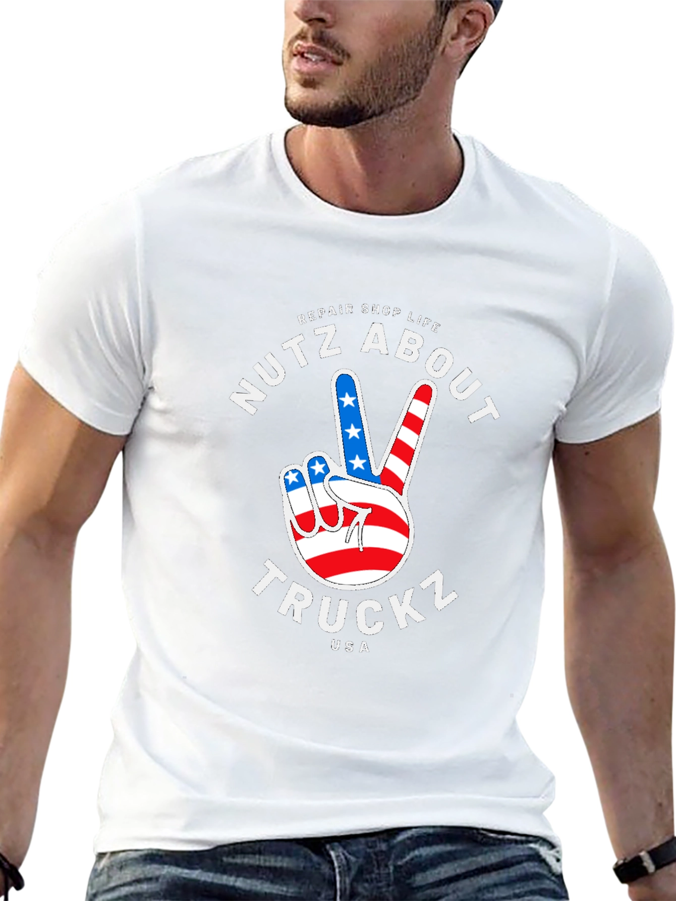 Nutz About Truckz Repair Shop T-Shirt
