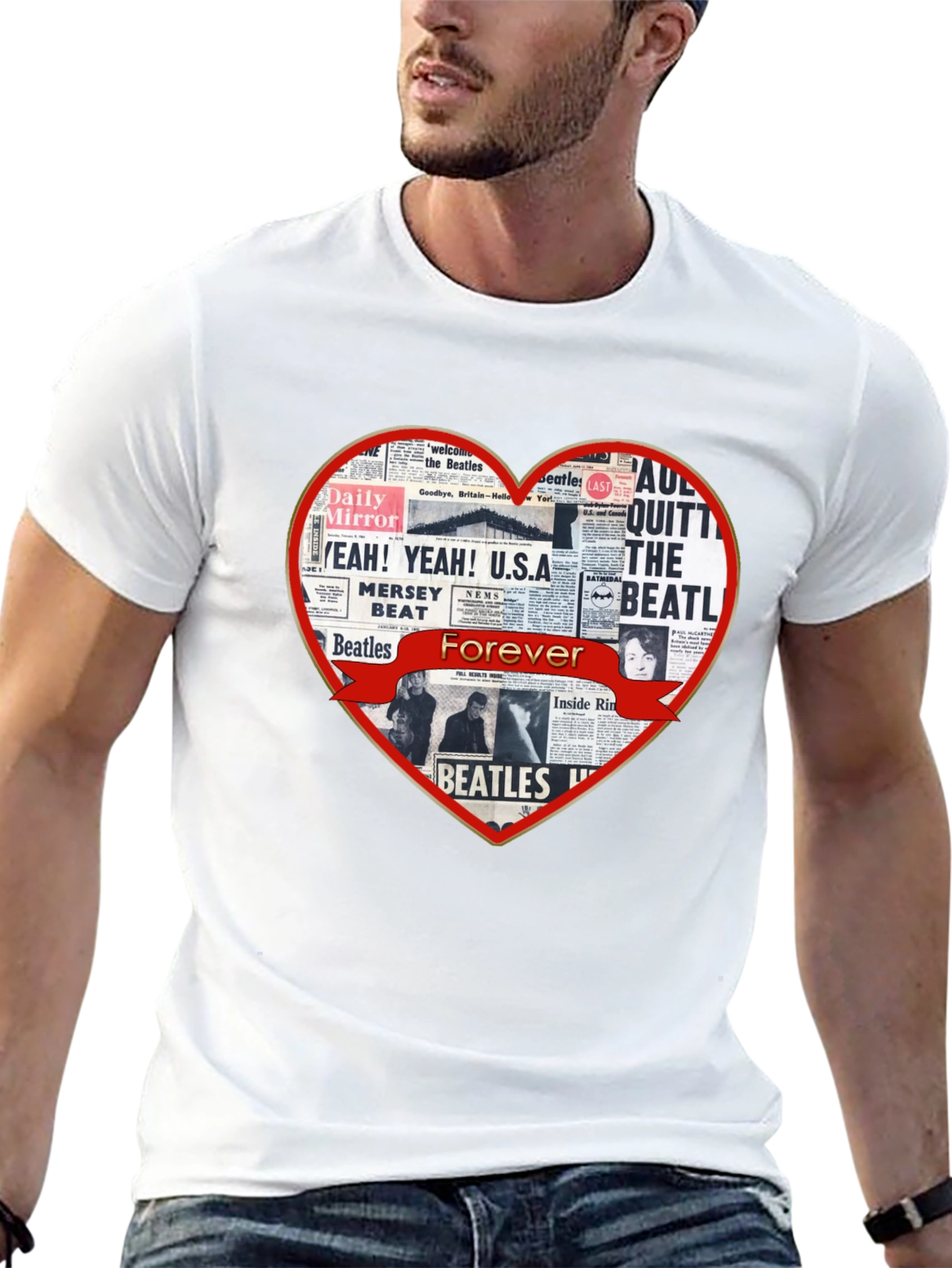 Beatles Forever Graphic T-Shirt