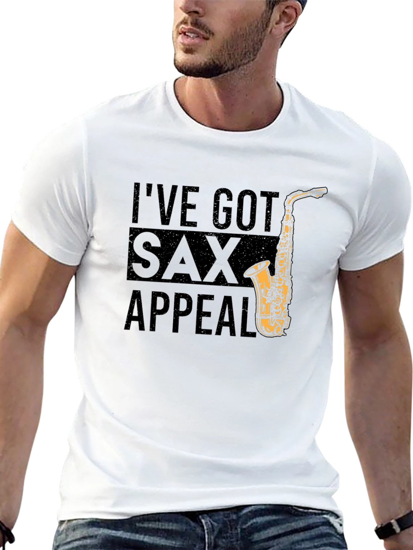 Sax Appeal T-Shirt - Musician Humor Tee