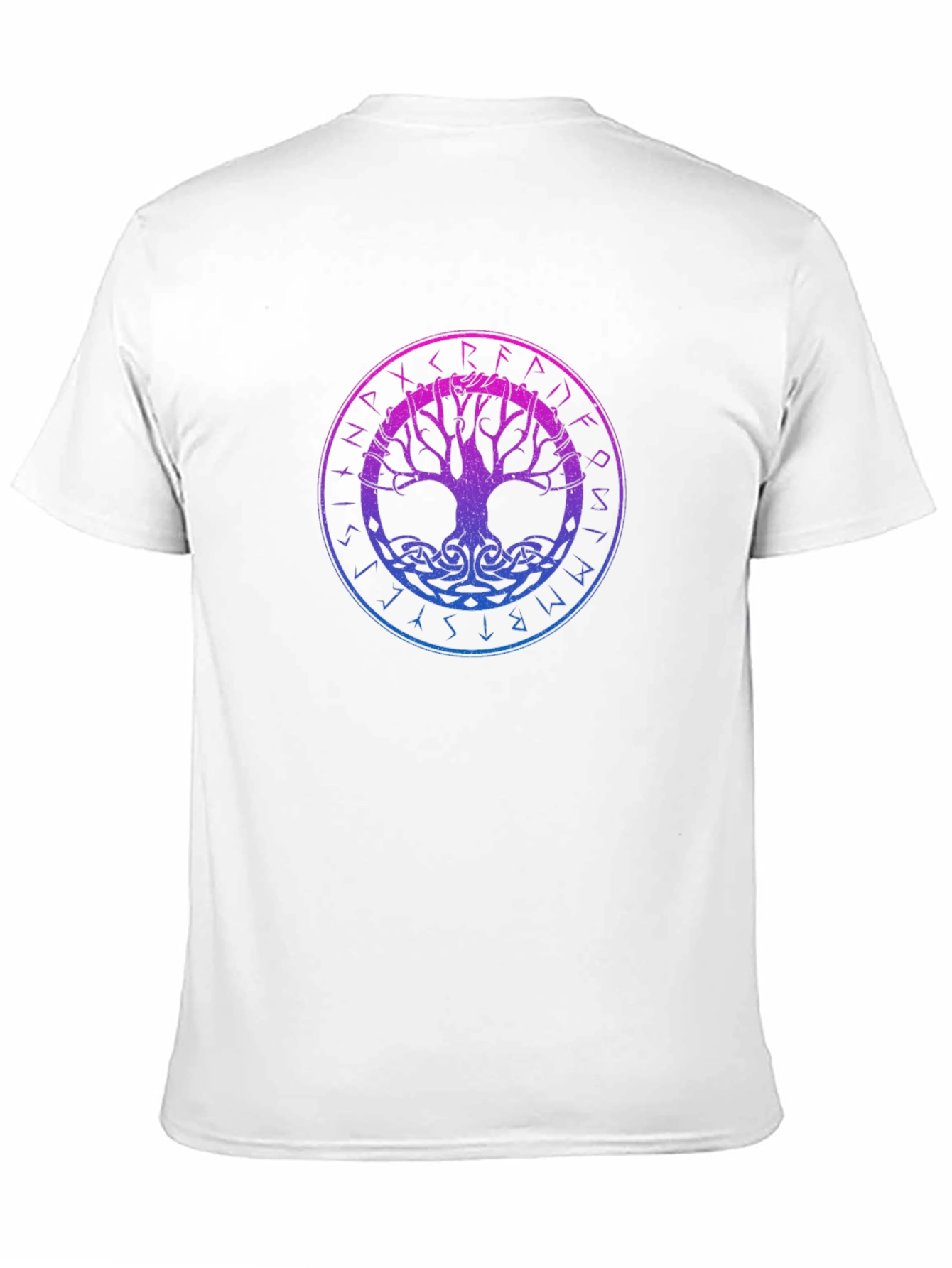 Yggdrasil Tree of Life T-Shirt - Viking Runes