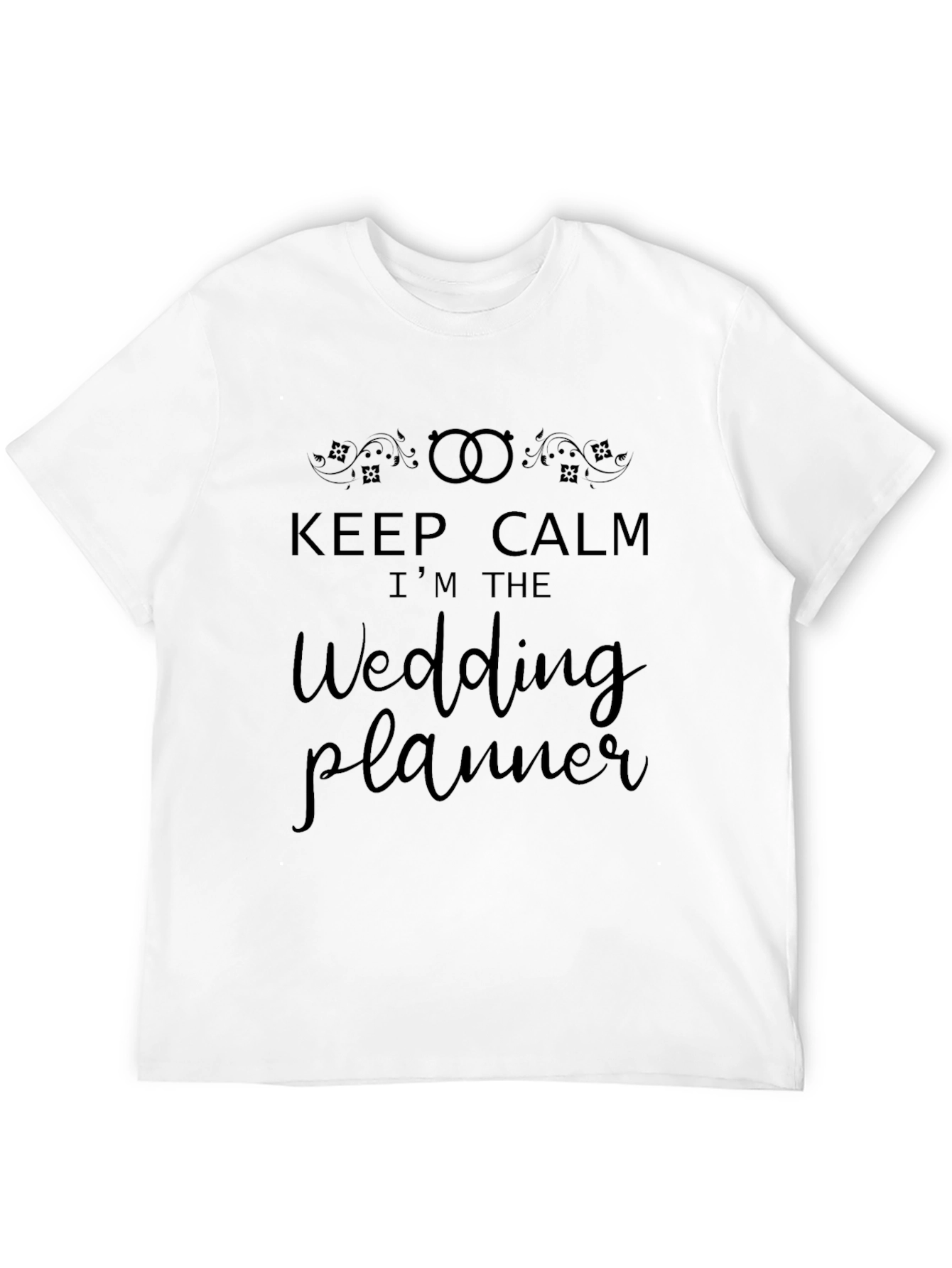 Wedding Planner T-Shirt - Keep Calm Tee
