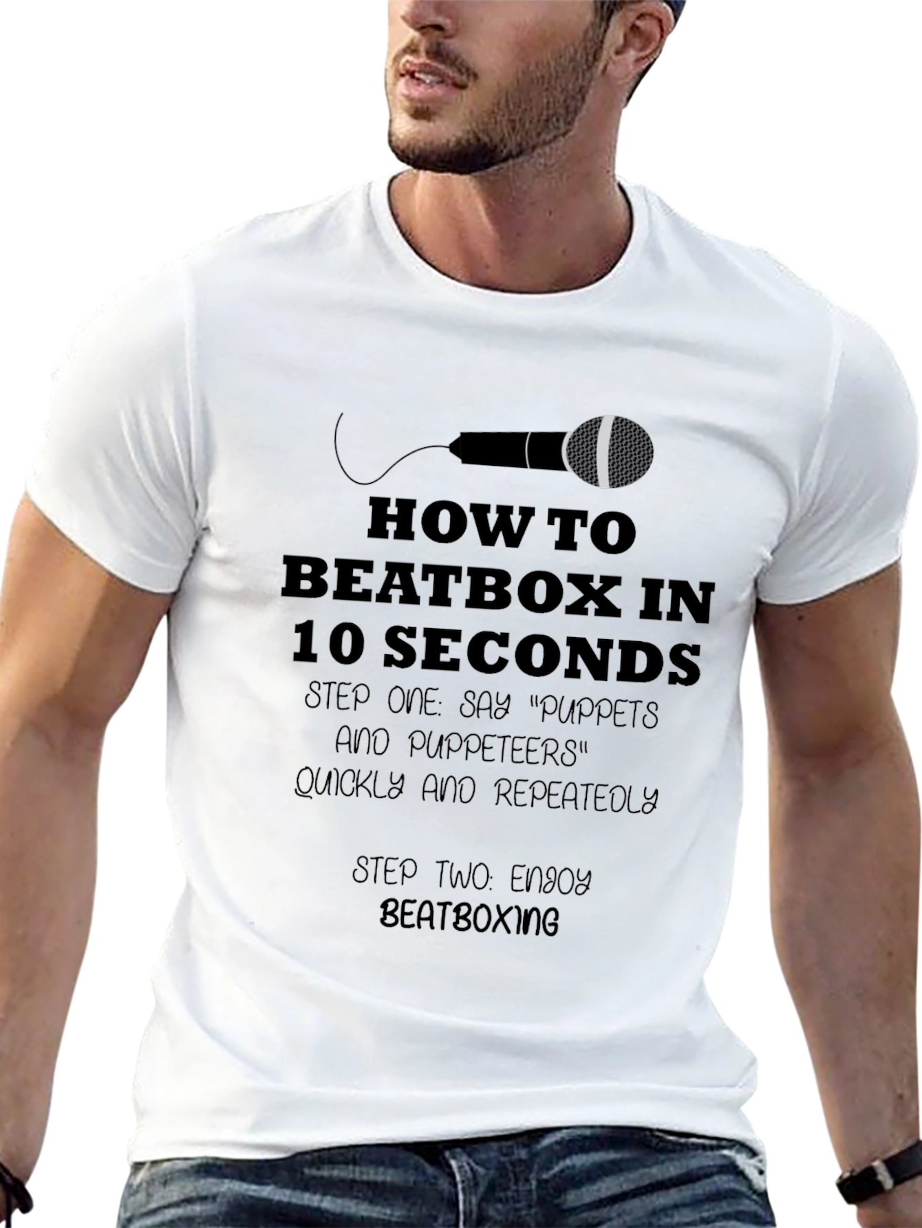 Beatbox in 10 Seconds Graphic T-Shirt