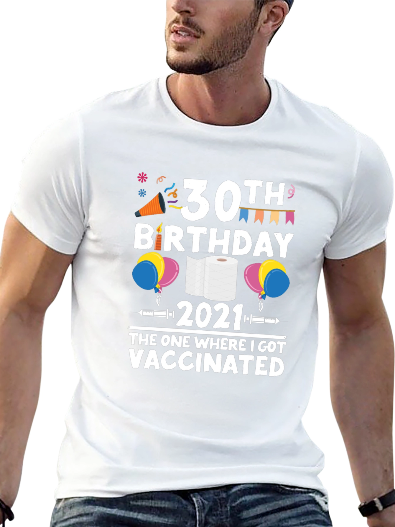 30th Birthday Vaccinated T-Shirt