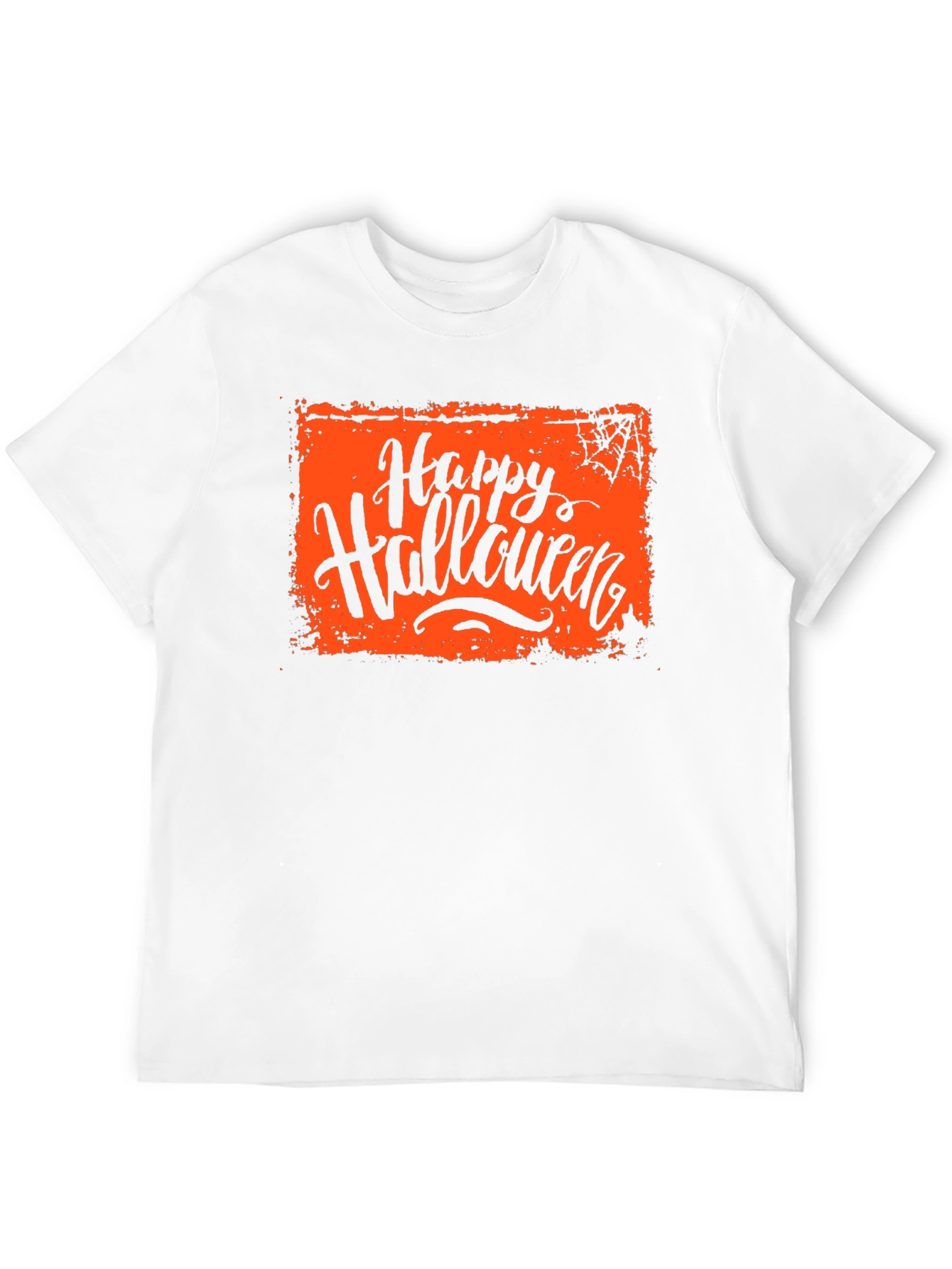 Happy Halloween Black Graphic T-Shirt
