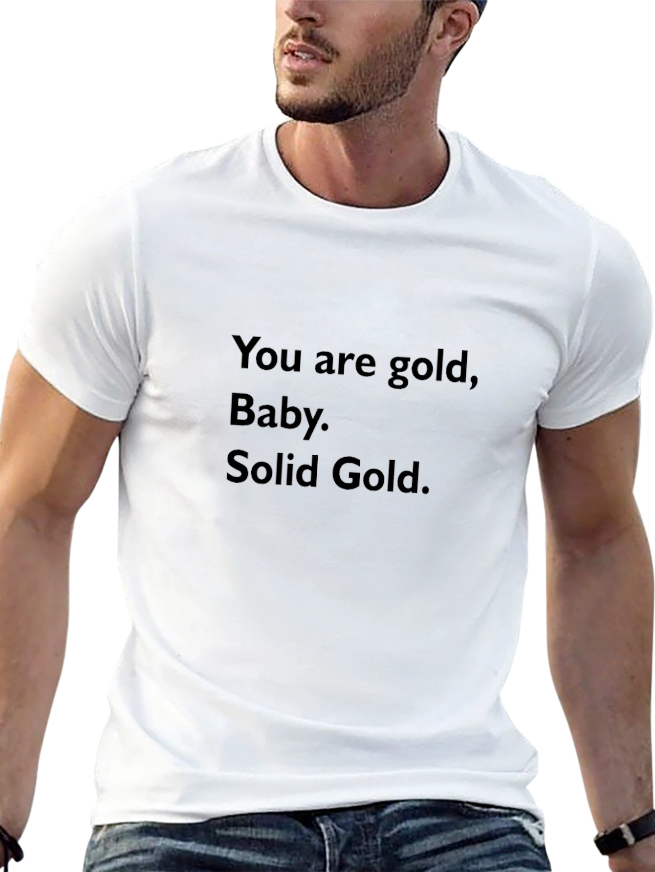 You Are Gold Baby Solid Gold T-Shirt