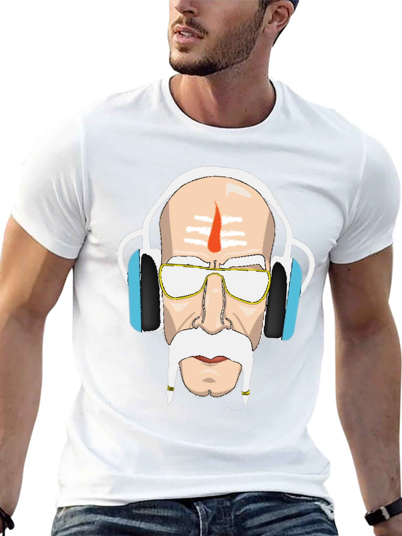 Cool Cartoon Graphic Print T-Shirt