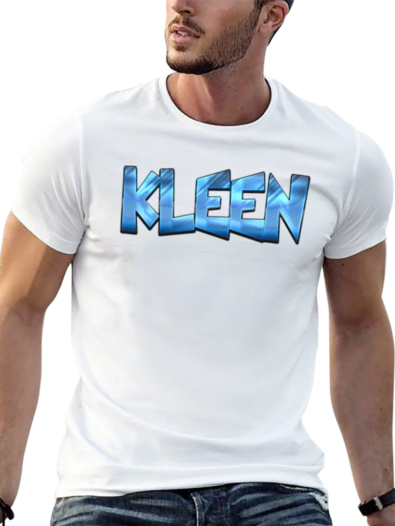 Kleen Graphic Tee - Stylish Black T-Shirt