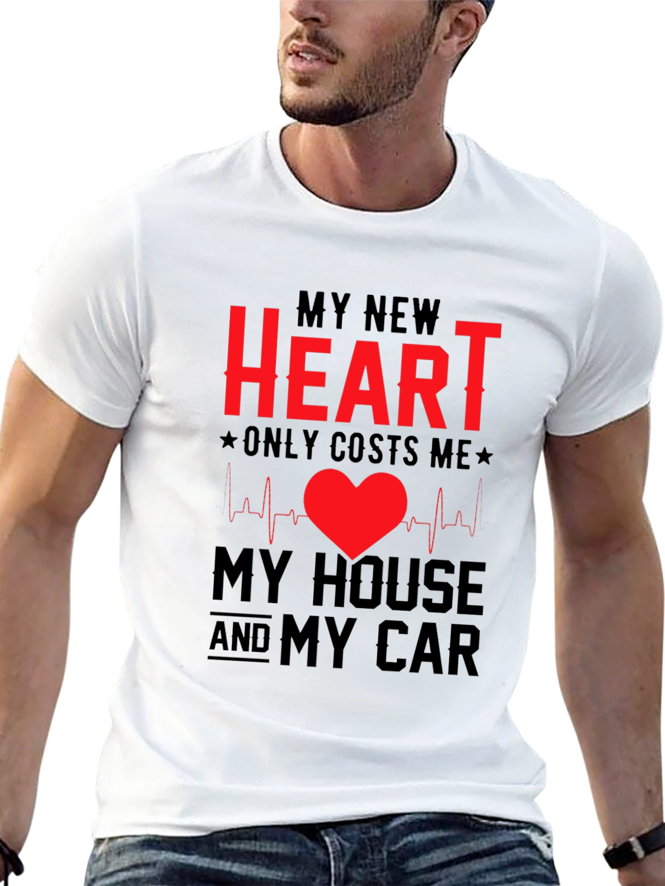 My New Heart Funny T-Shirt