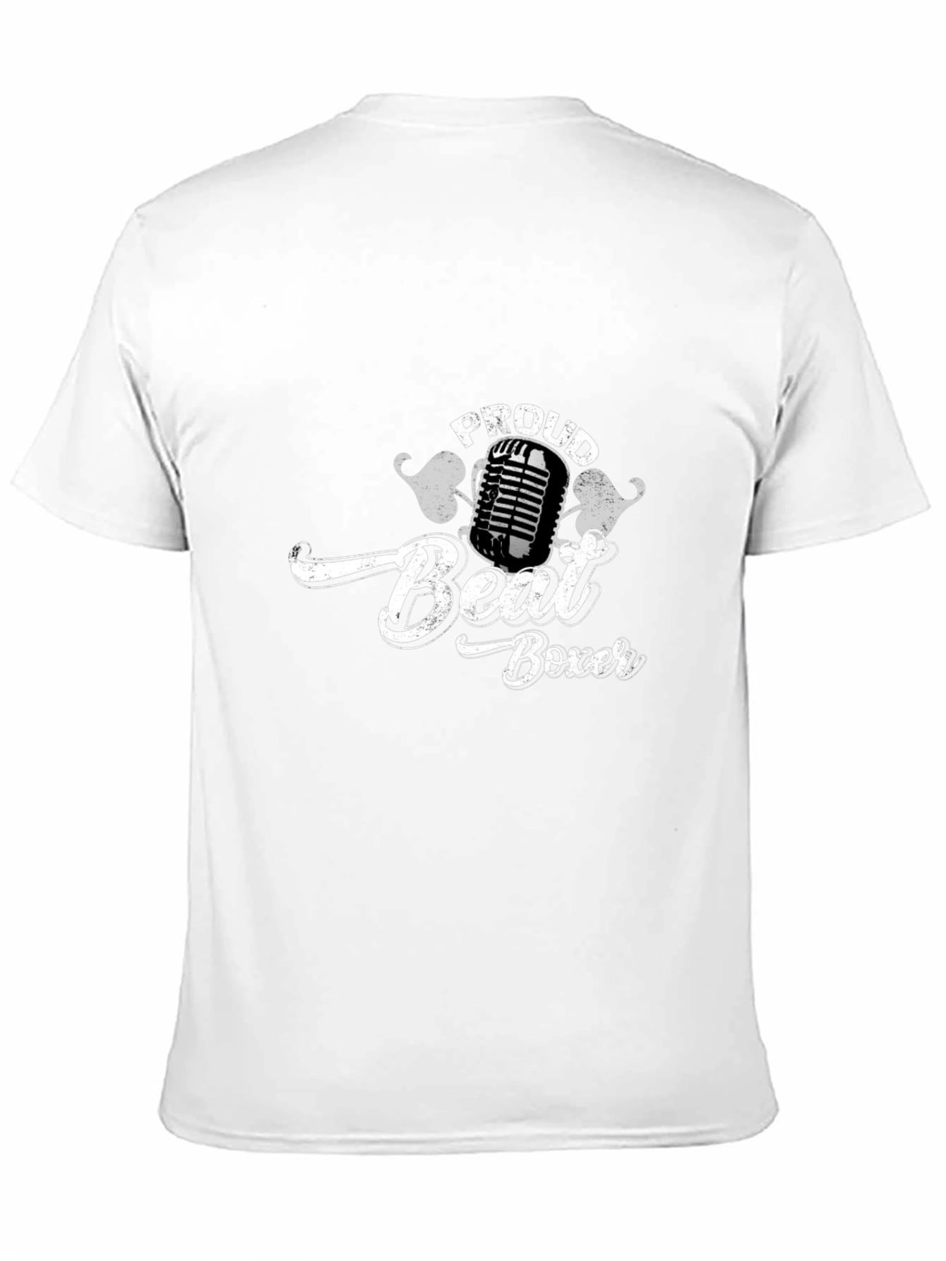 Proud Beat Boxer Black T-Shirt - Music Lover Tee