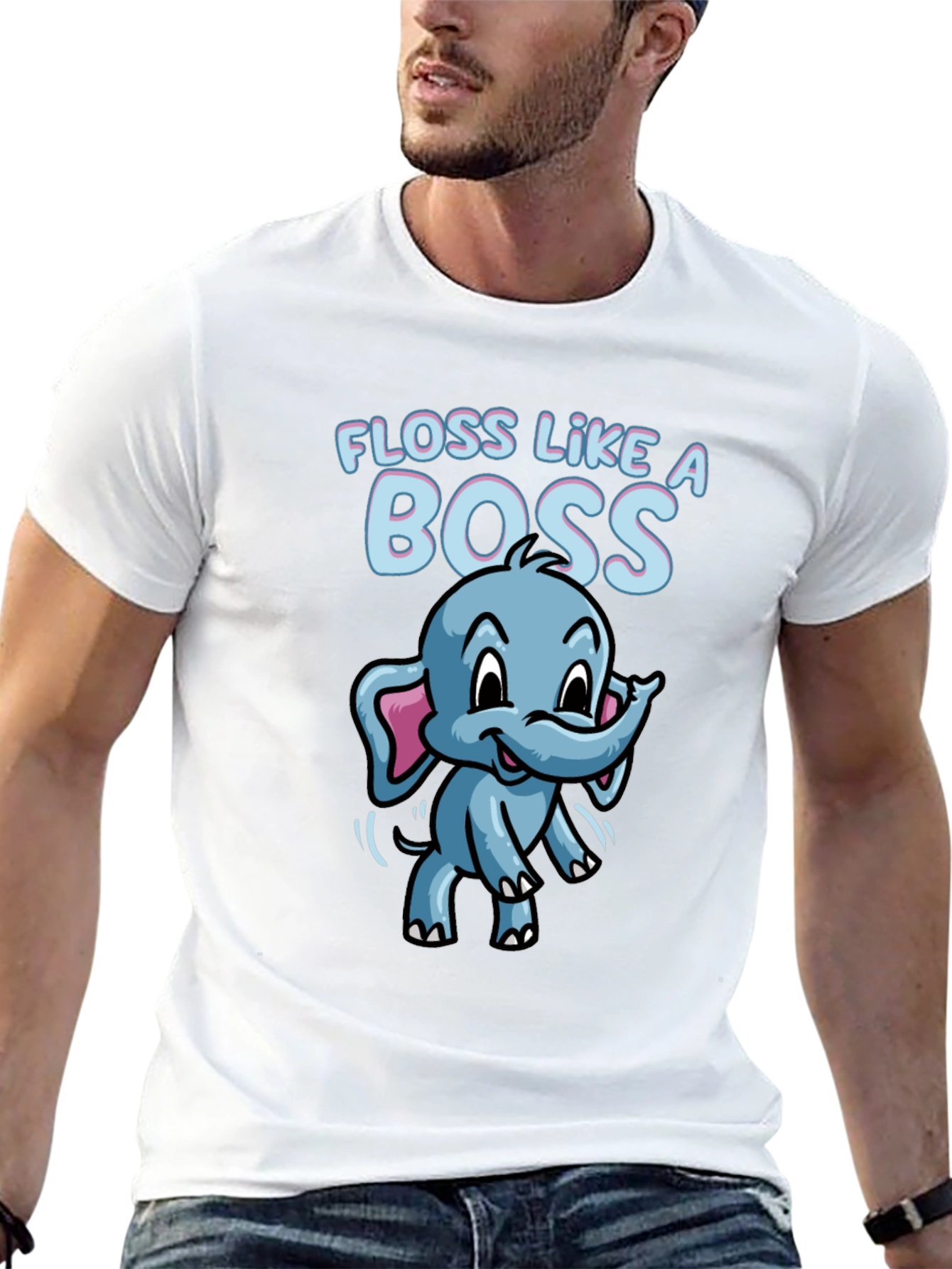 Floss Like A Boss Elephant Tee