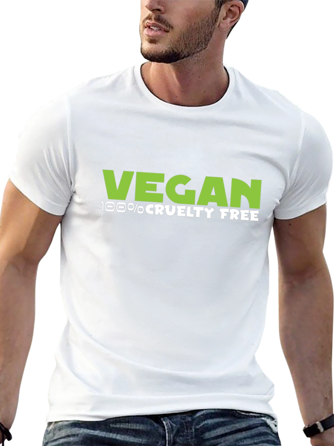 Vegan Cruelty Free Graphic T-Shirt