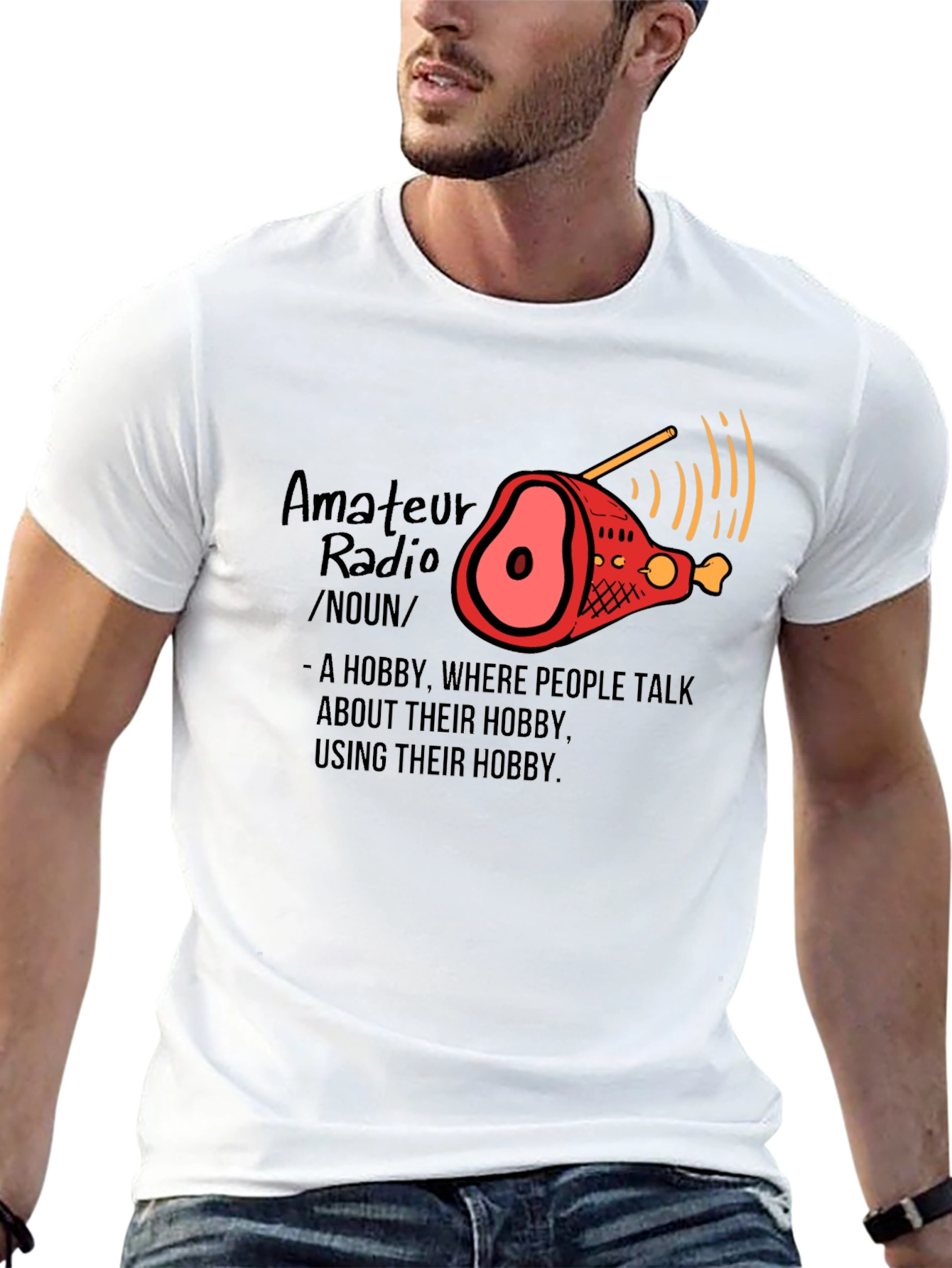 Amateur Radio Ham Operator Funny Hobby T-Shirt