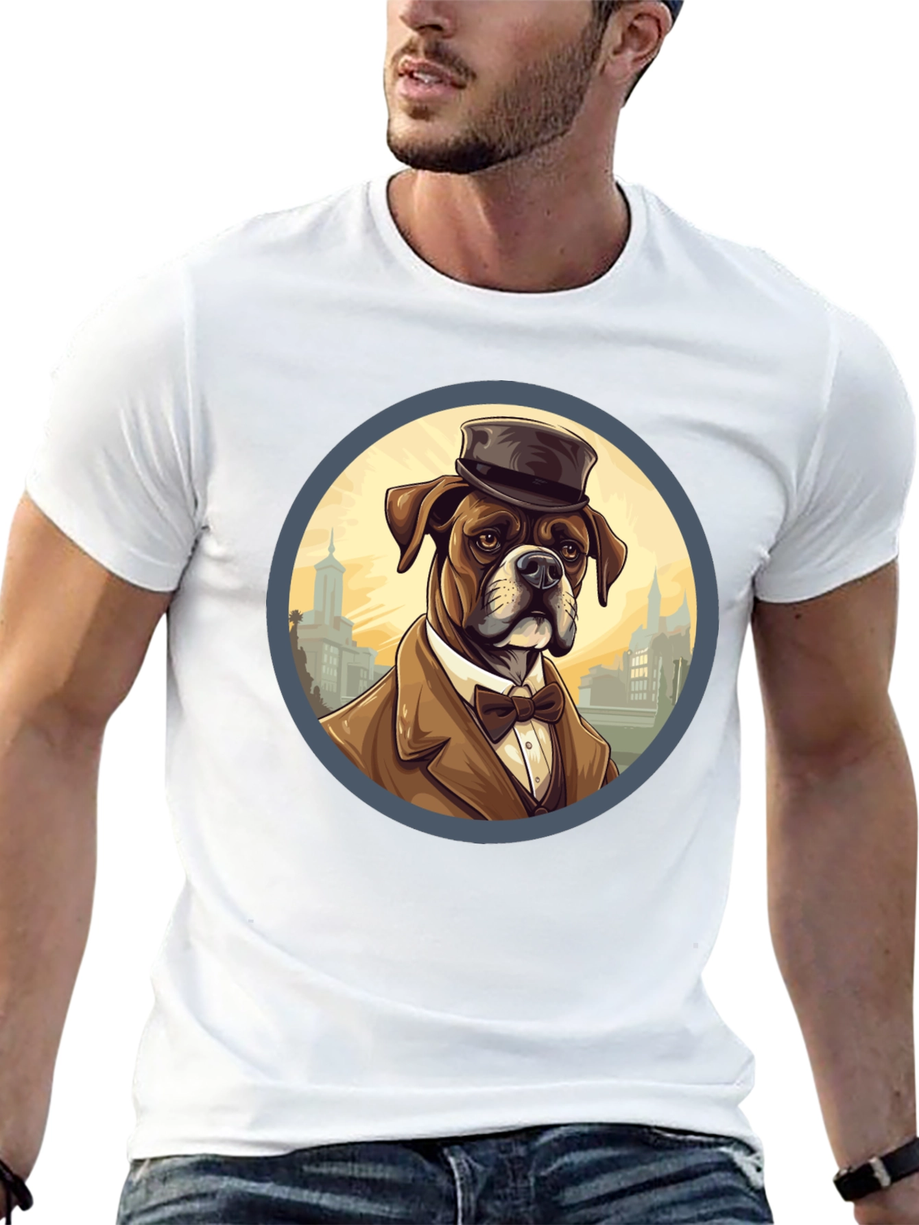 Dog in Suit T-Shirt