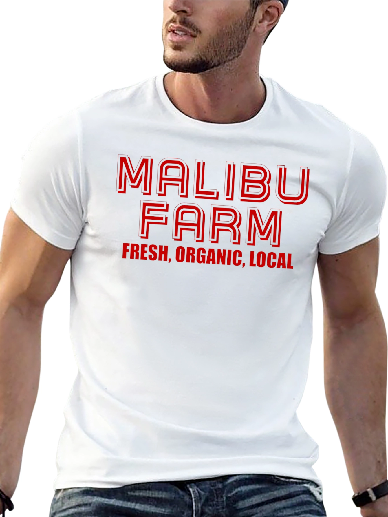 Malibu Farm Graphic Tee - Fresh Organic Local