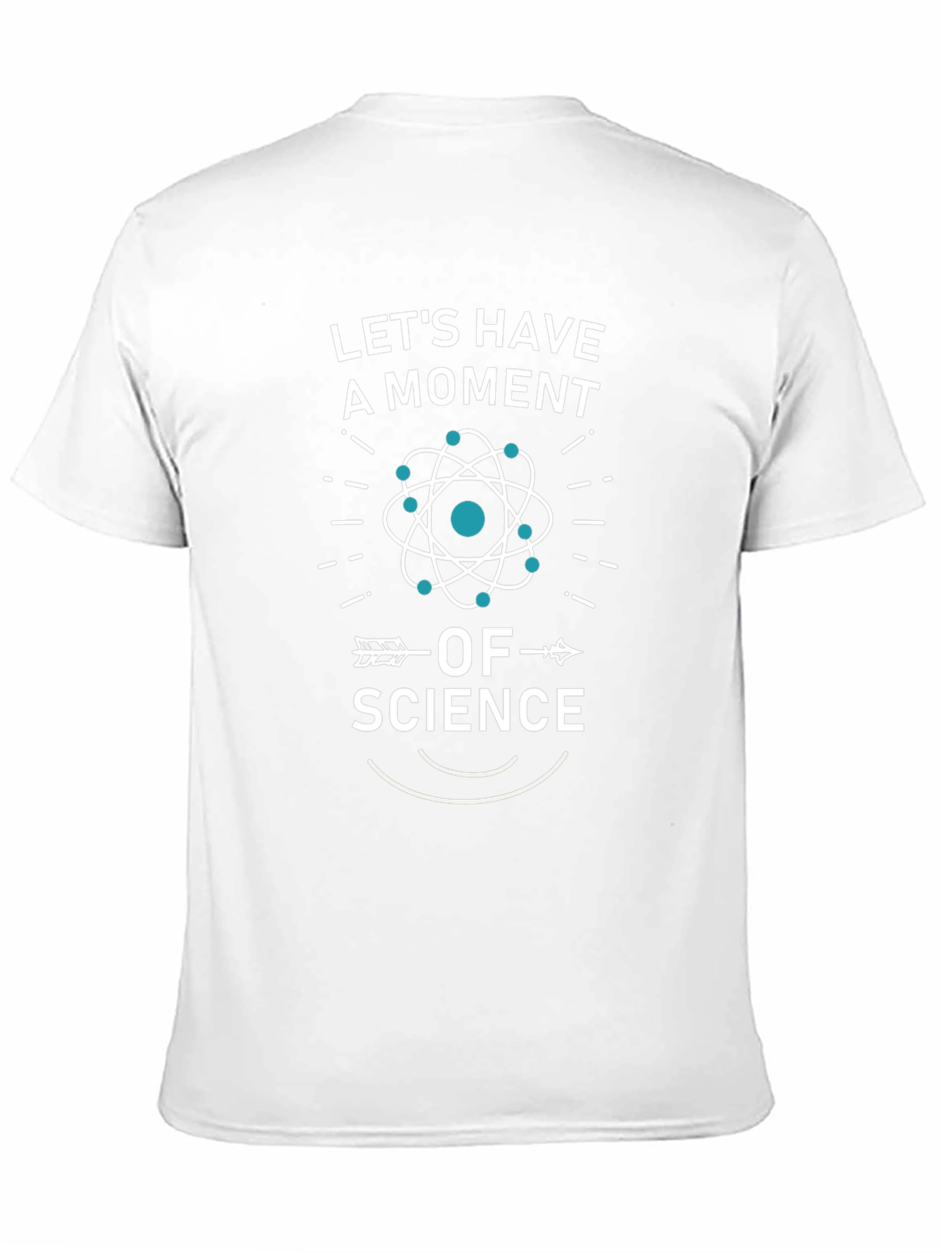 Lets Have a Moment of Science Black Graphic Tee