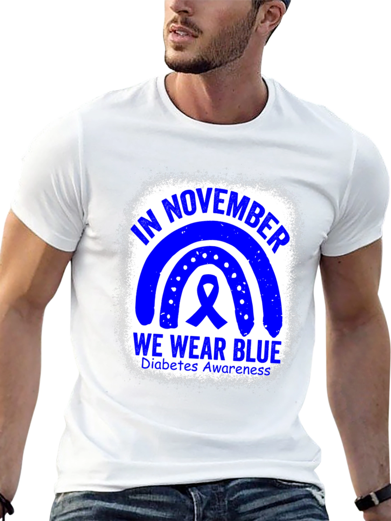 November Diabetes Awareness Blue T-Shirt