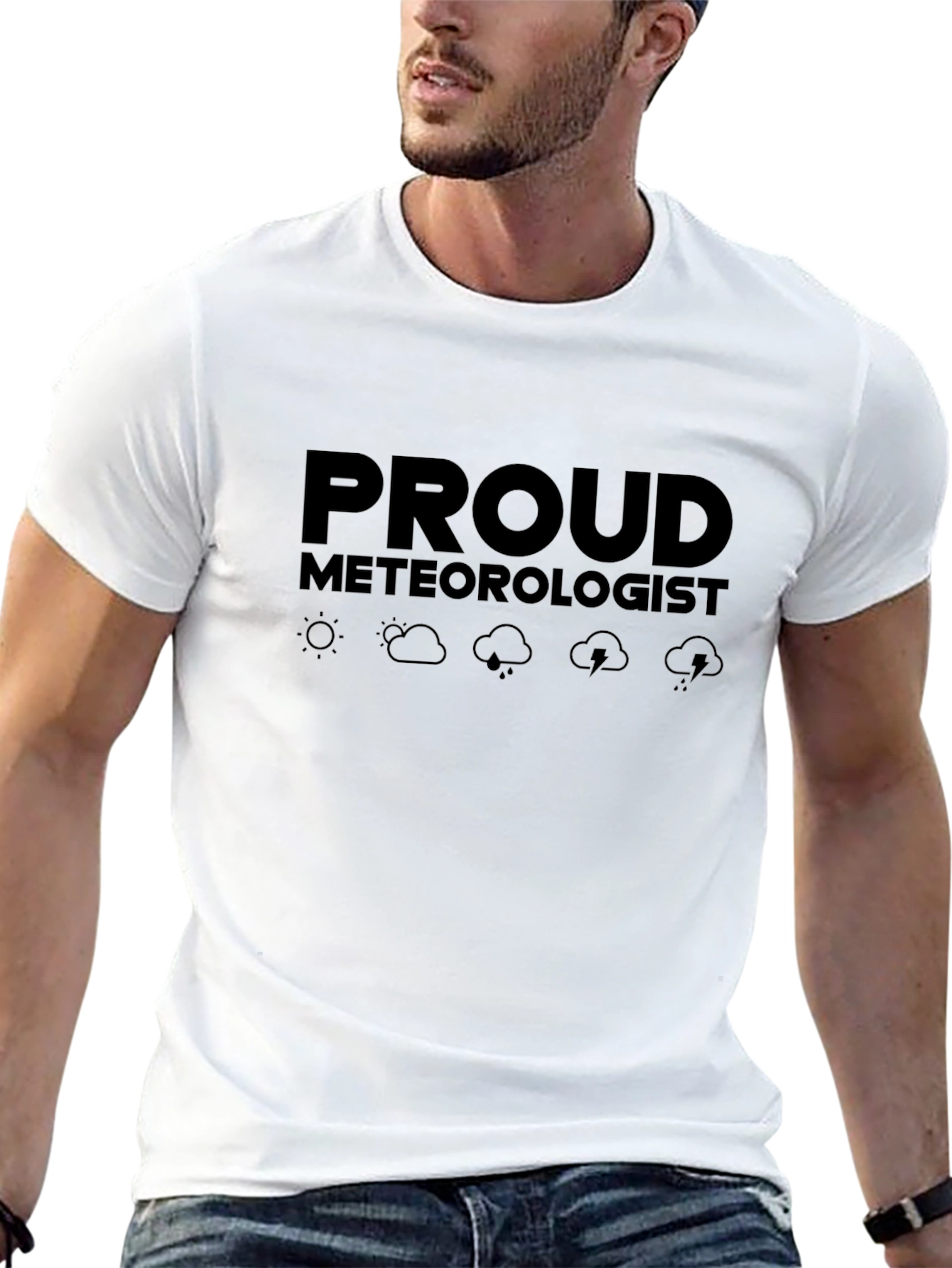 Proud Meteorologist Graphic Tee - Weather Enthusiast Shirt