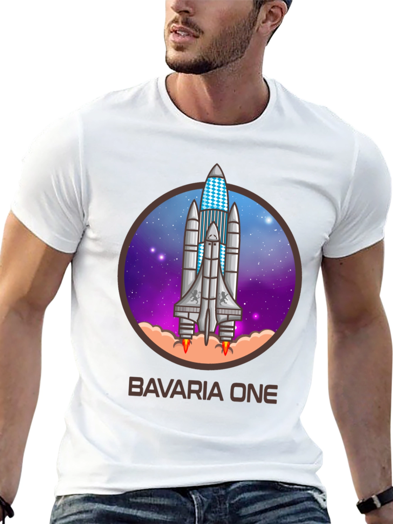 Bavaria One Rocket Graphic T-Shirt