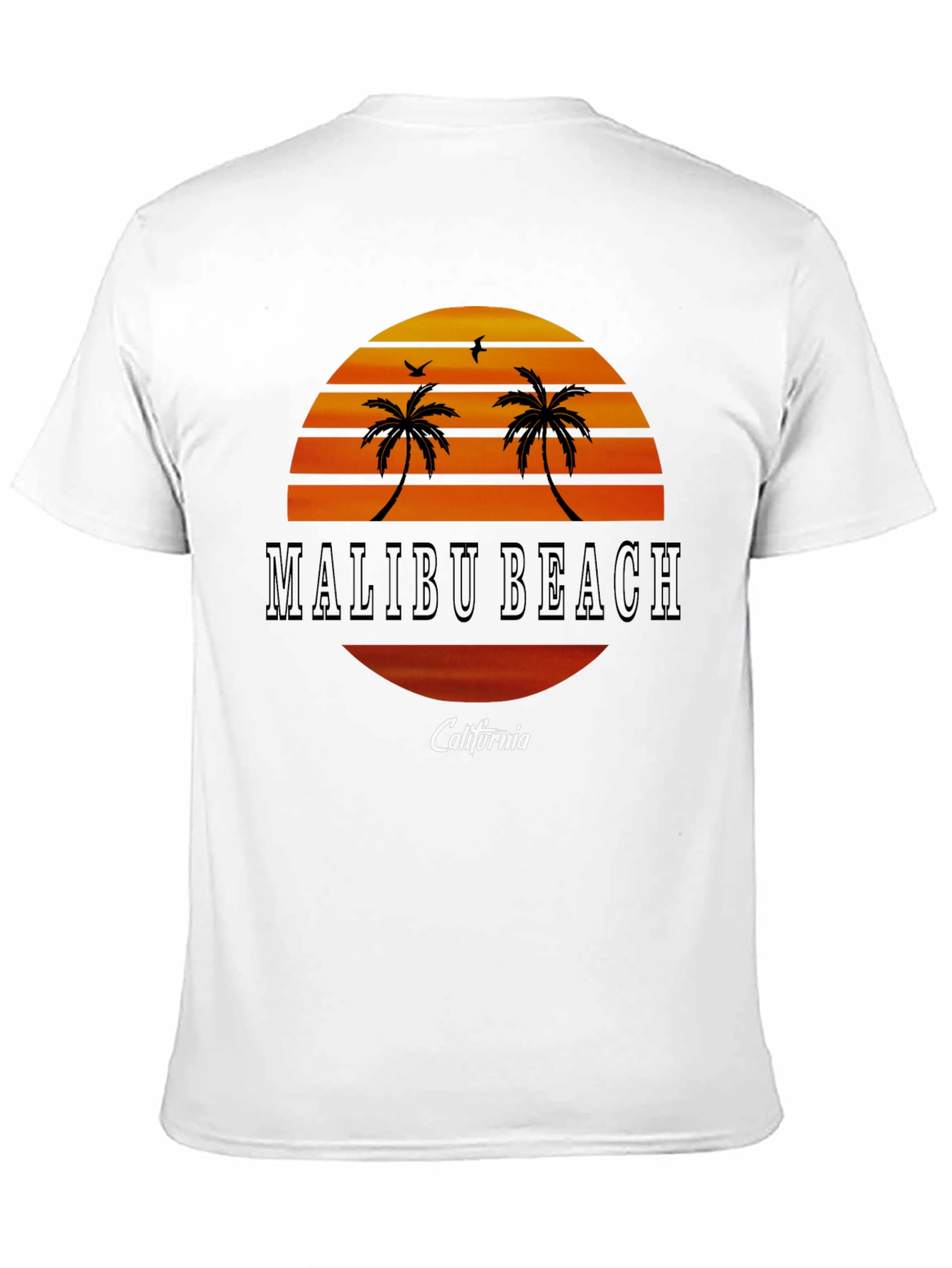 Malibu Beach California Graphic Tee