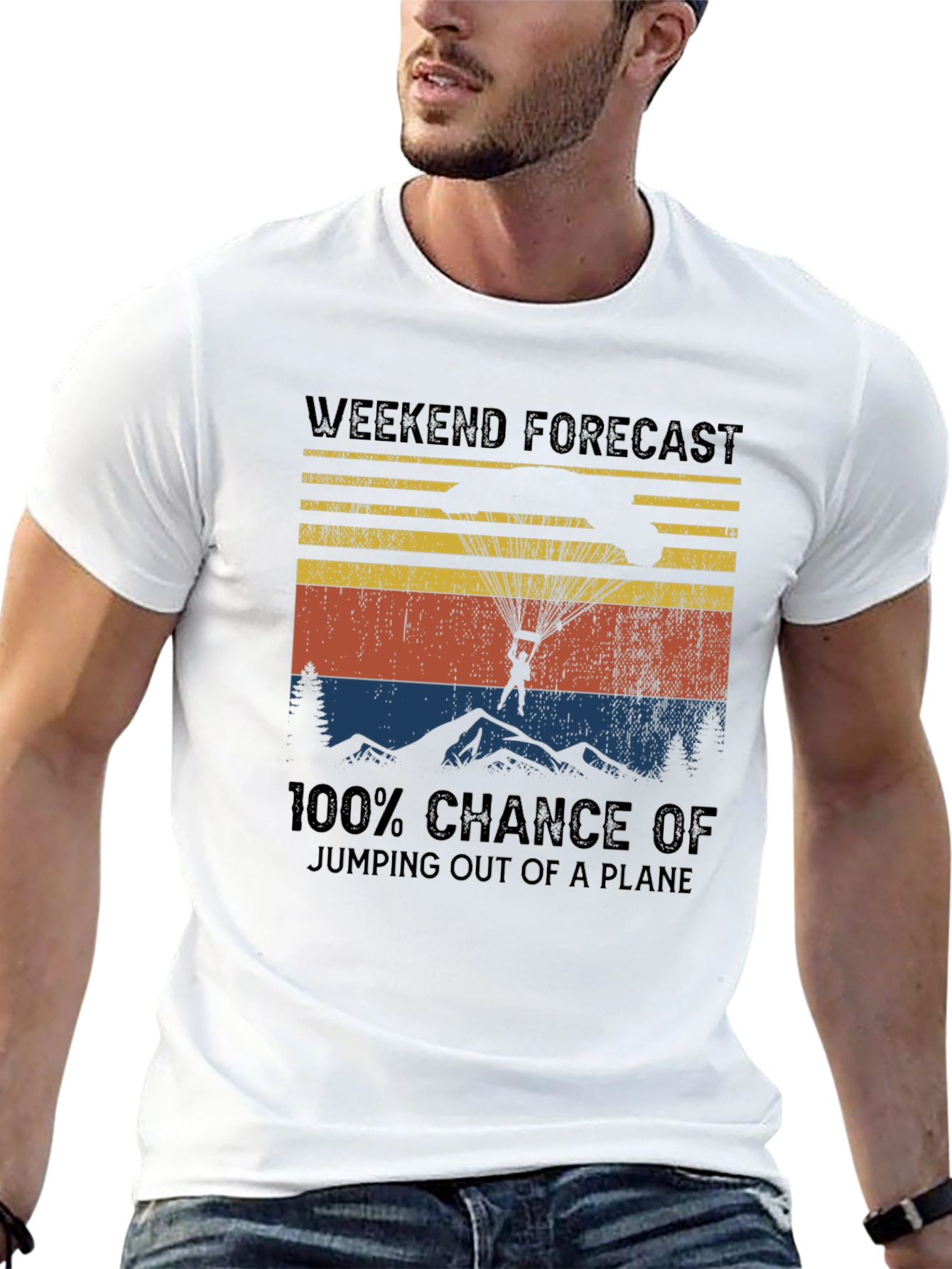Weekend Forecast: Parachute Jumper T-Shirt