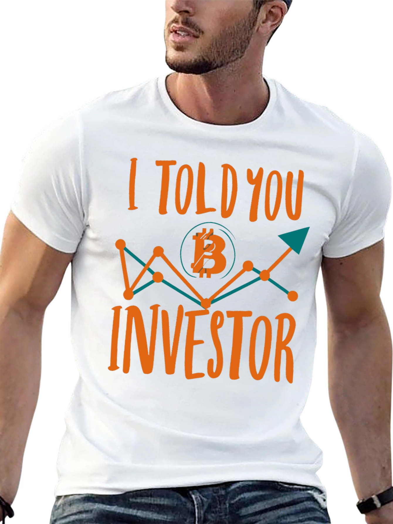 Bitcoin Investor Graphic Tee - Crypto Trading T-Shirt