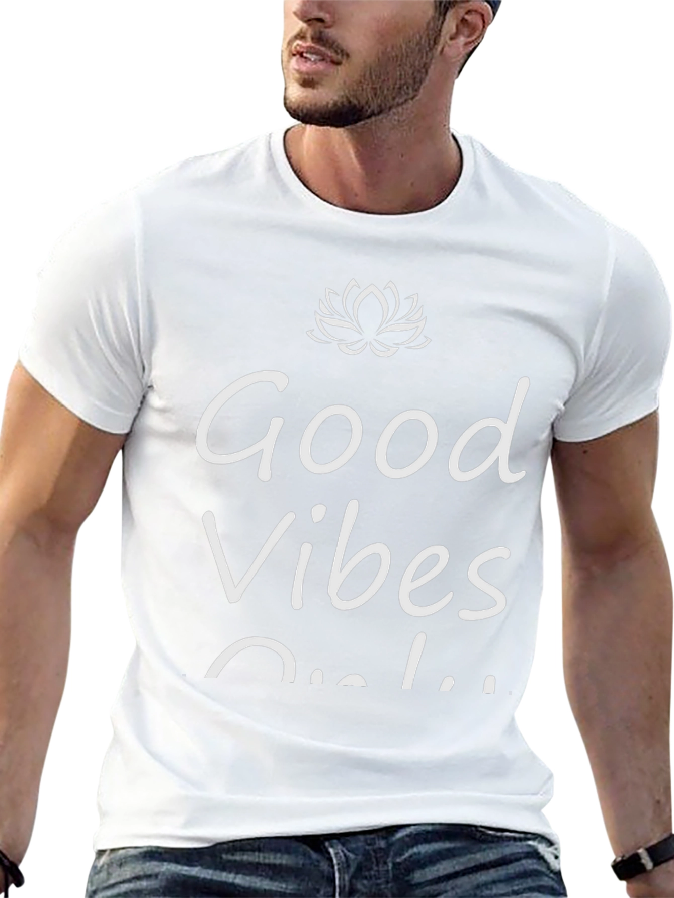 Good Vibes Only Graphic Tee - Positive Energy T-Shirt