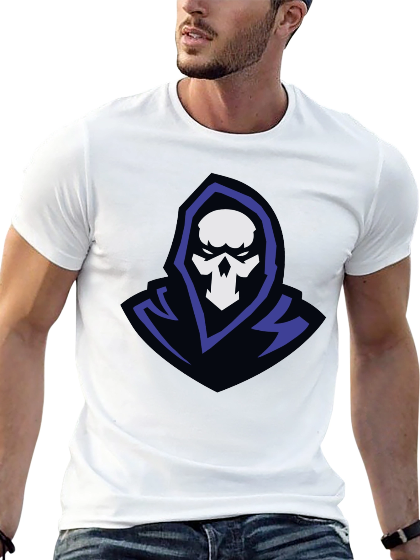 Grim Reaper Graphic T-Shirt - Mens Black Tee