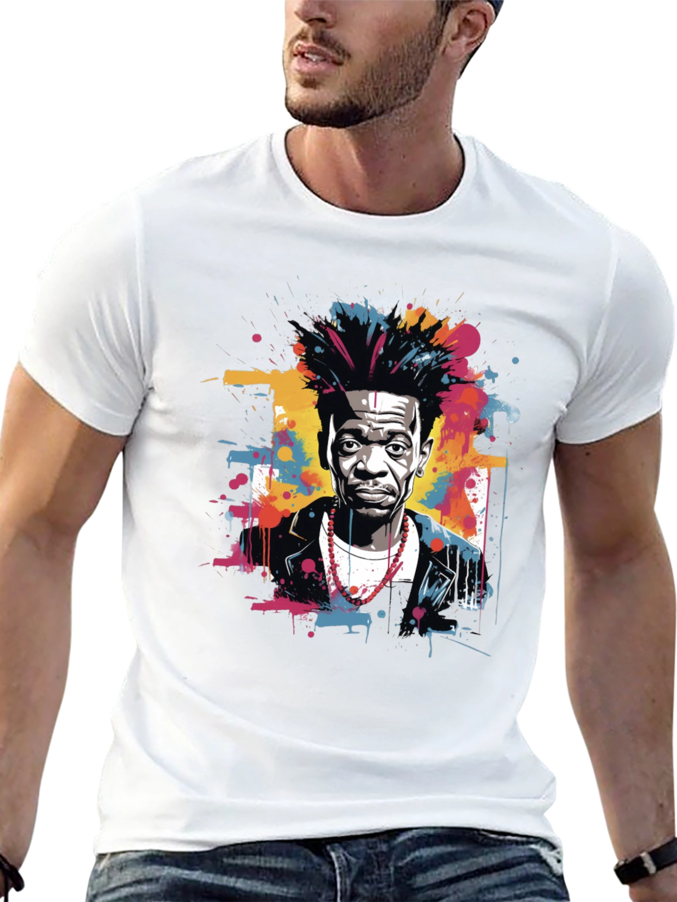 Bold Graphic Tee: Samuel L. Jackson Inspired Design