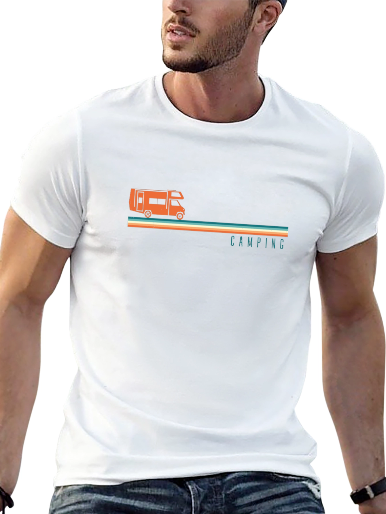 Retro Camping Adventure T-Shirt