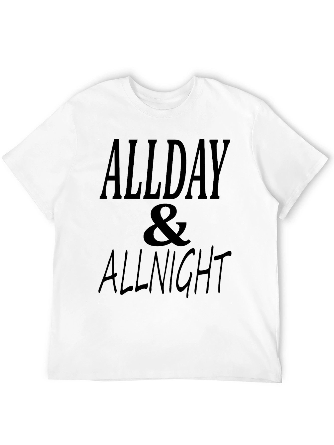 All Day & All Night Black T-Shirt