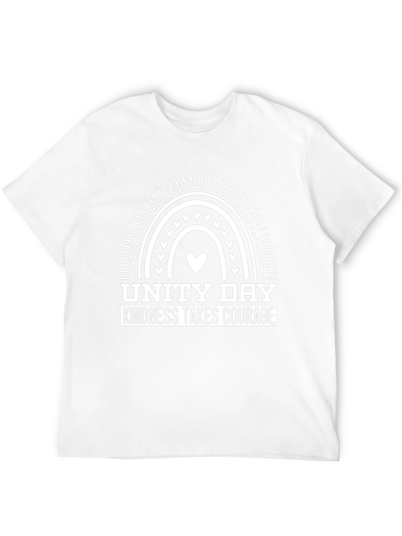 Unity Day Kindness Takes Courage T-Shirt