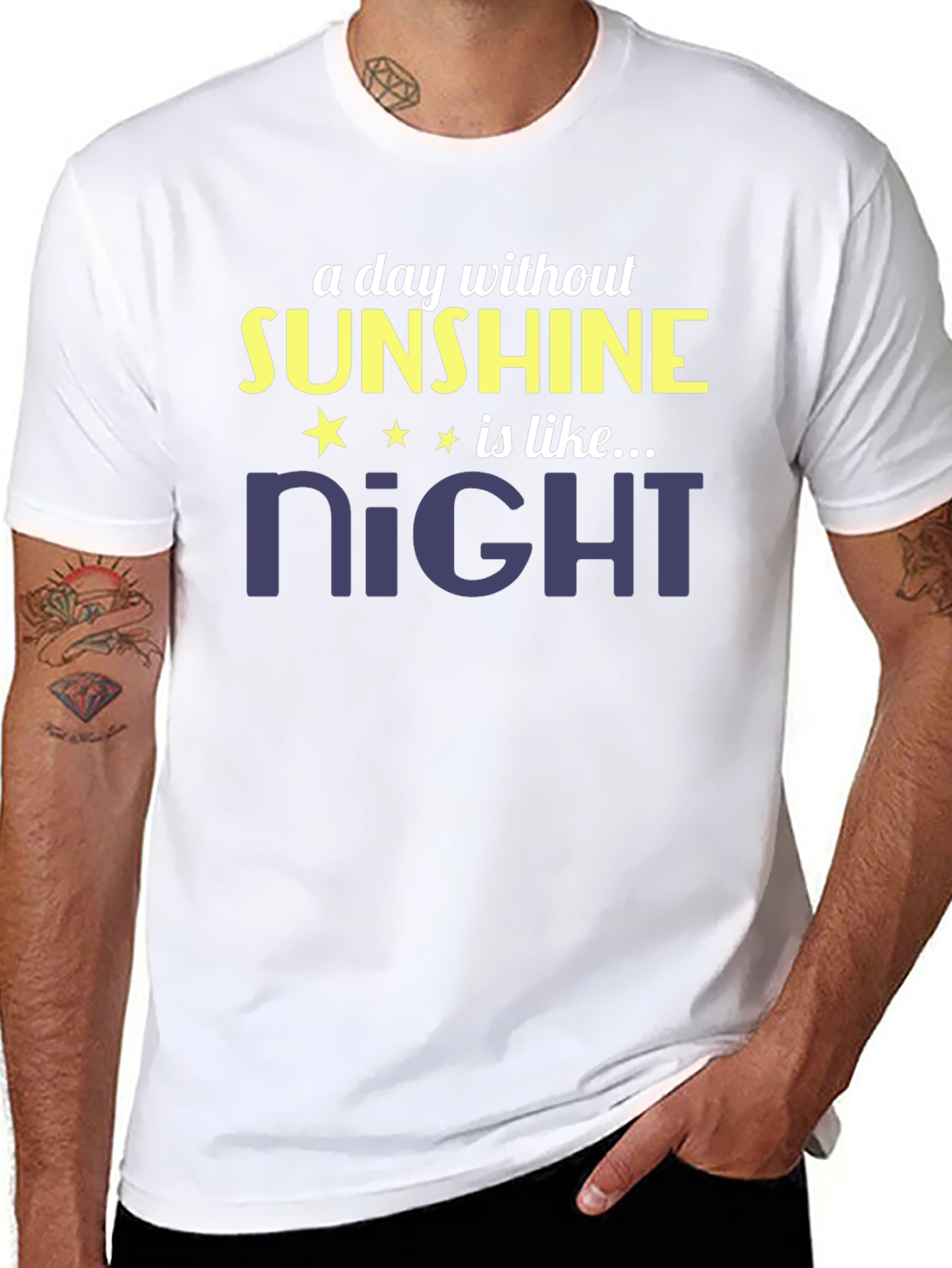 Sunshine Night T-Shirt - Funny Graphic Tee