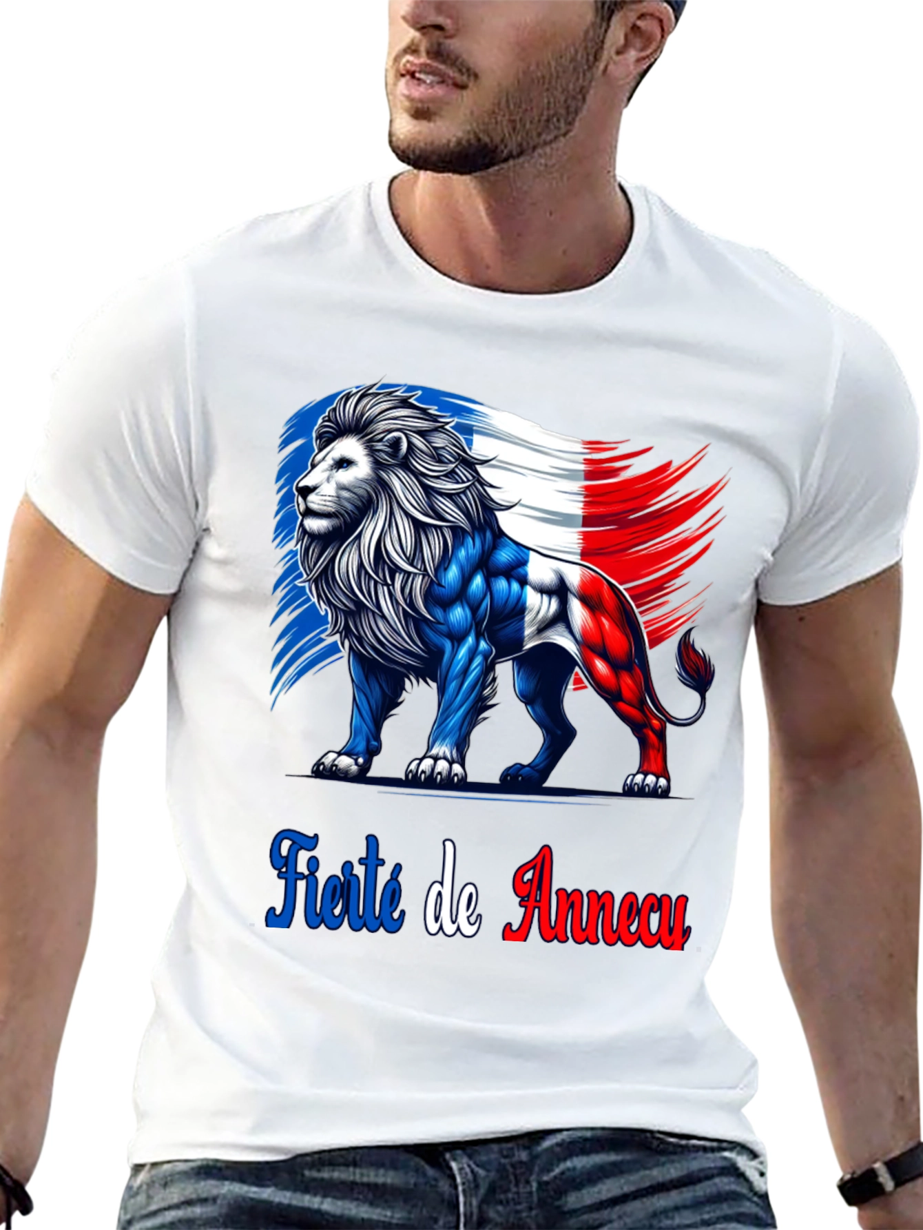 Fierté de Annecy Lion Graphic Tee