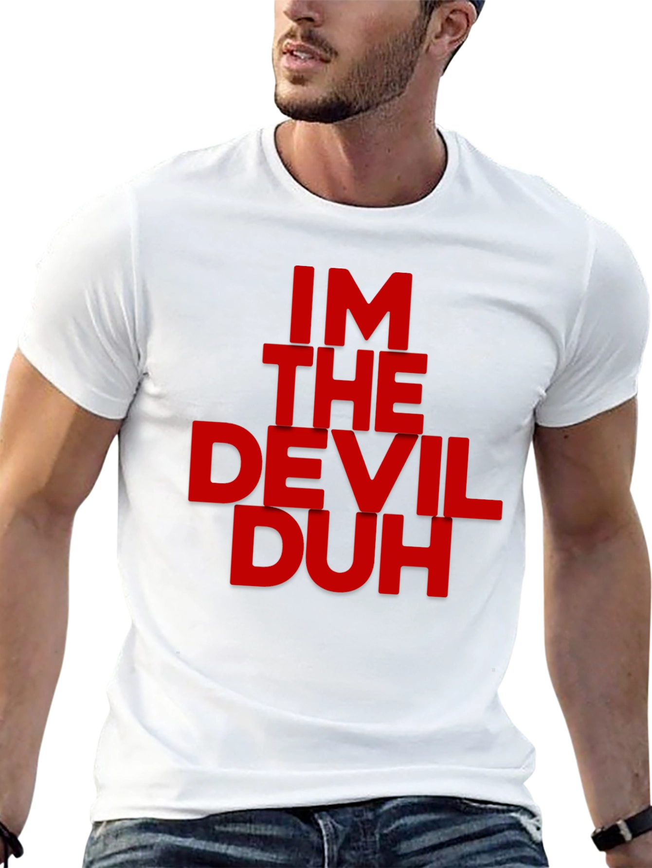 Im The Devil Duh Graphic Tee