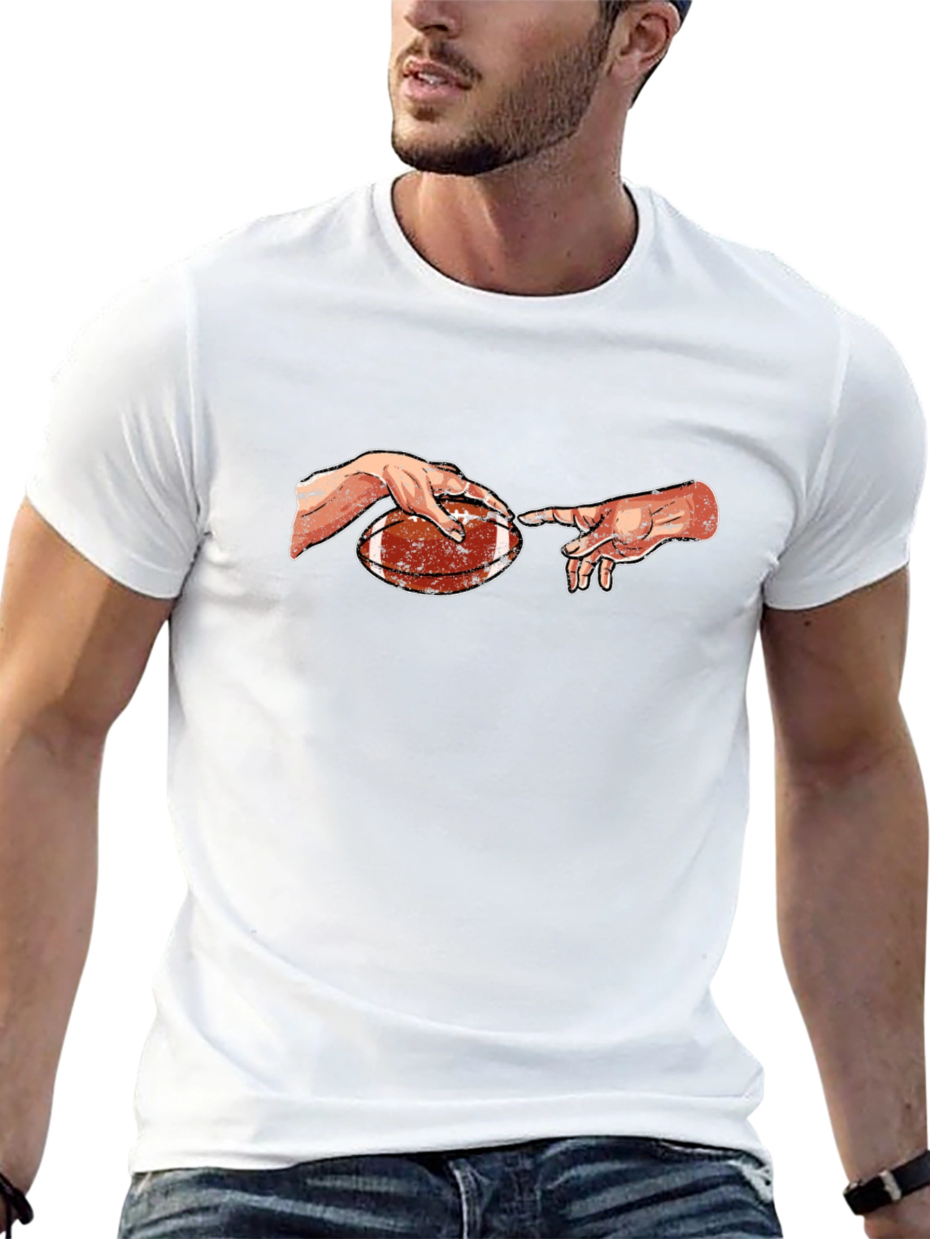 Creation Football T-Shirt