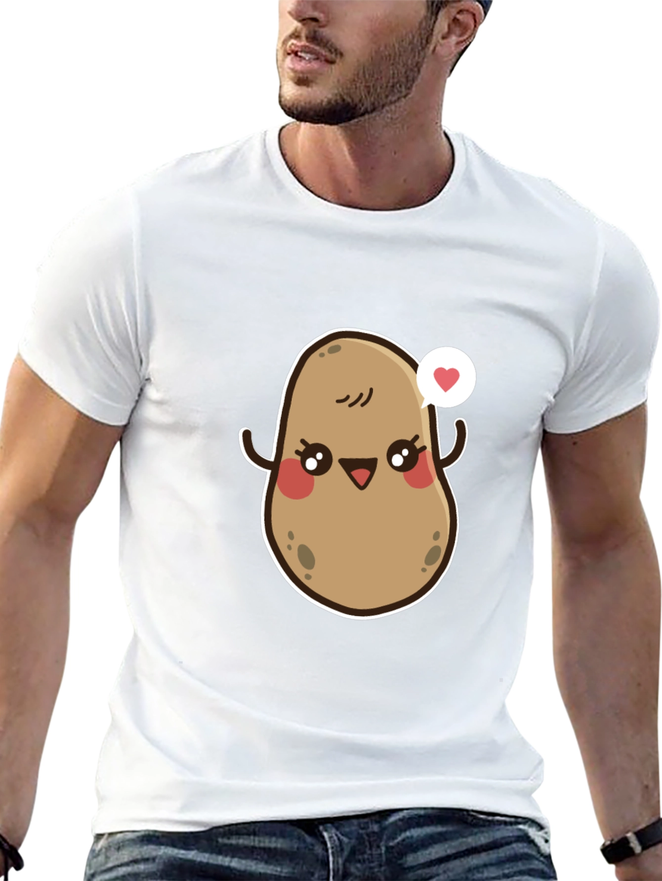 Cute Potato Love T-Shirt