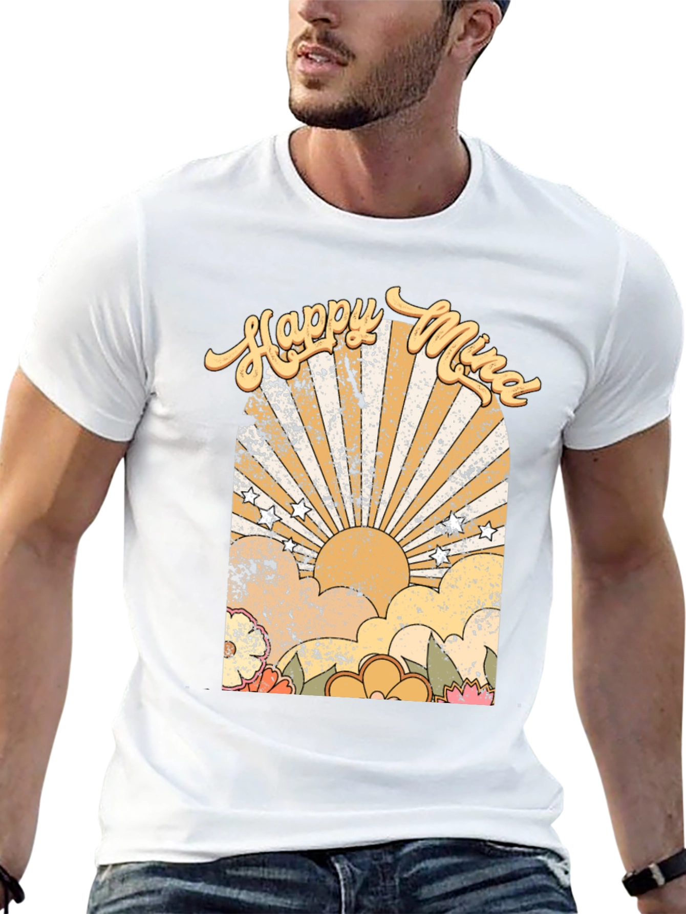 Happy Mind Graphic Tee