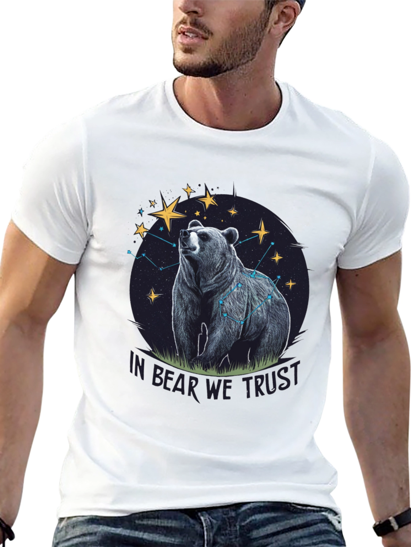 In Bear We Trust T-Shirt - Black