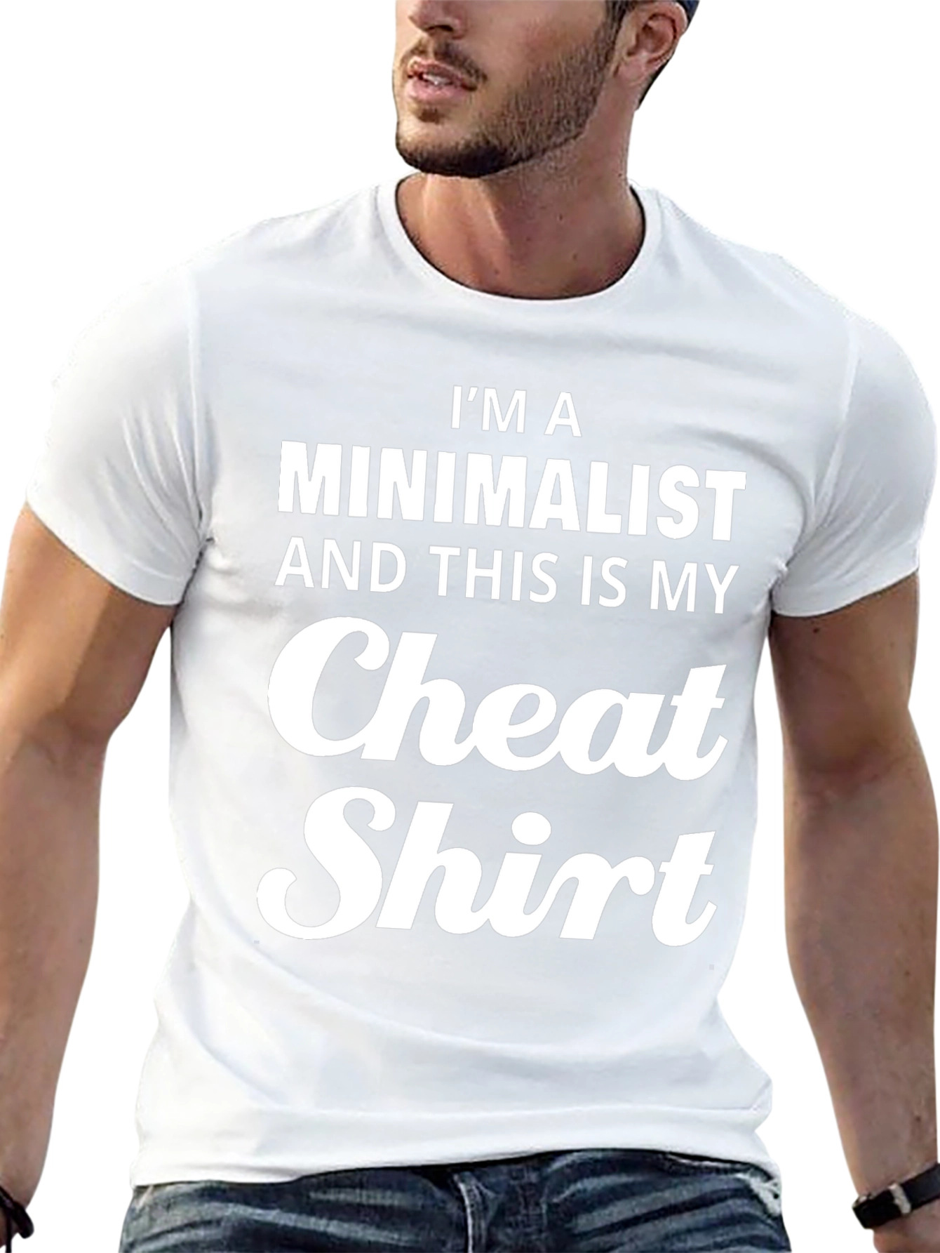 Minimalist Cheat Shirt - Funny Novelty Tee