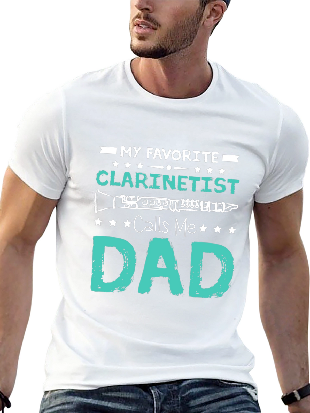 My Favorite Clarinetist Calls Me Dad T-Shirt