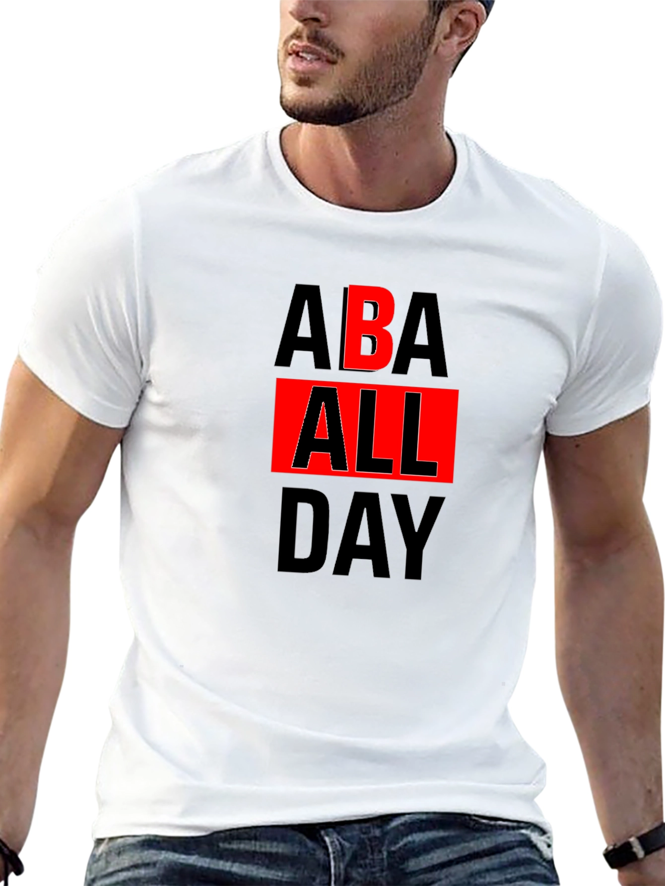 ABA All Day Graphic Tee - Black