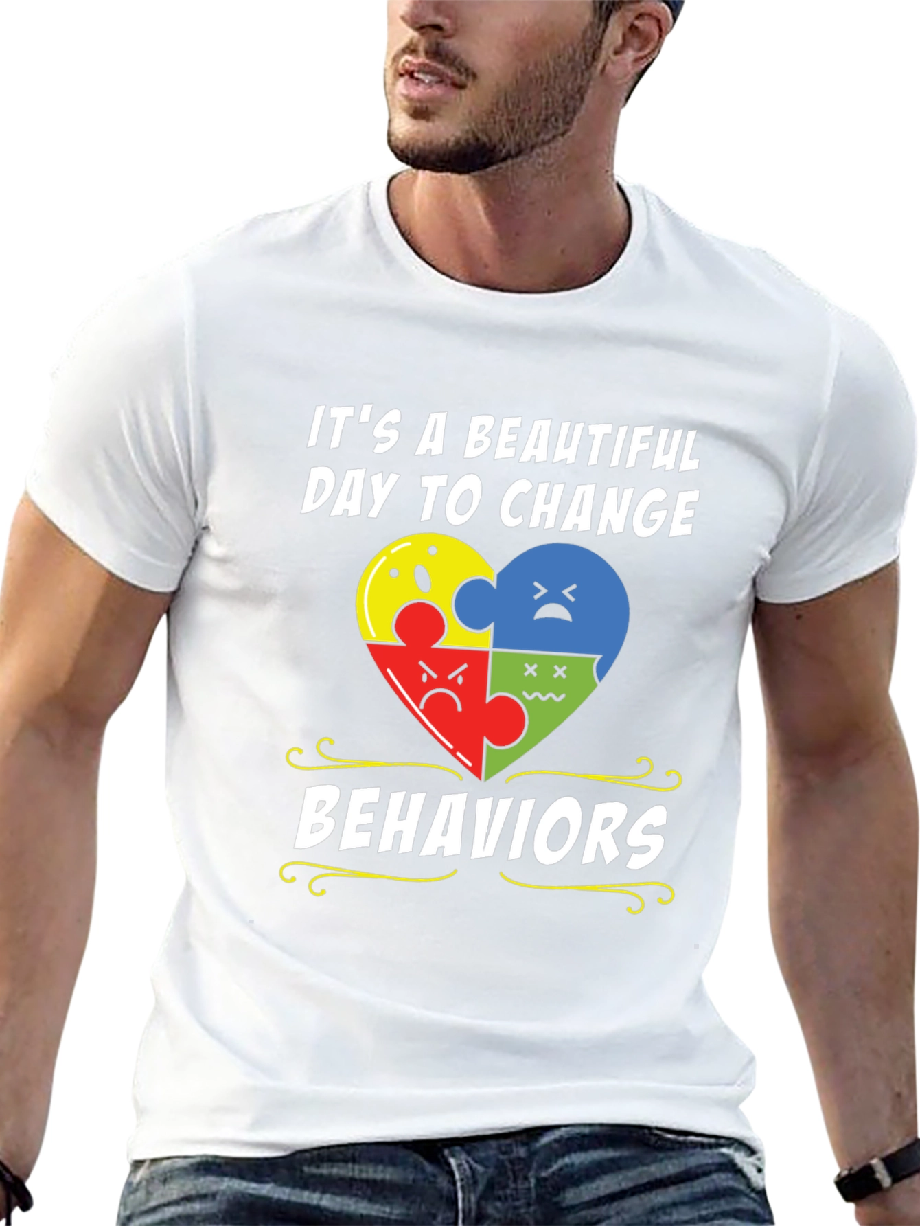 Change Behaviors T-Shirt: Autism Awareness