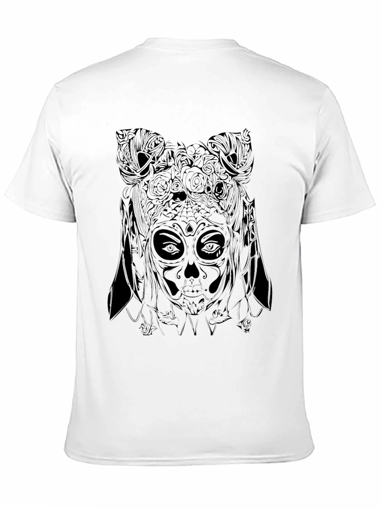 Sugar Skull T-Shirt - Black
