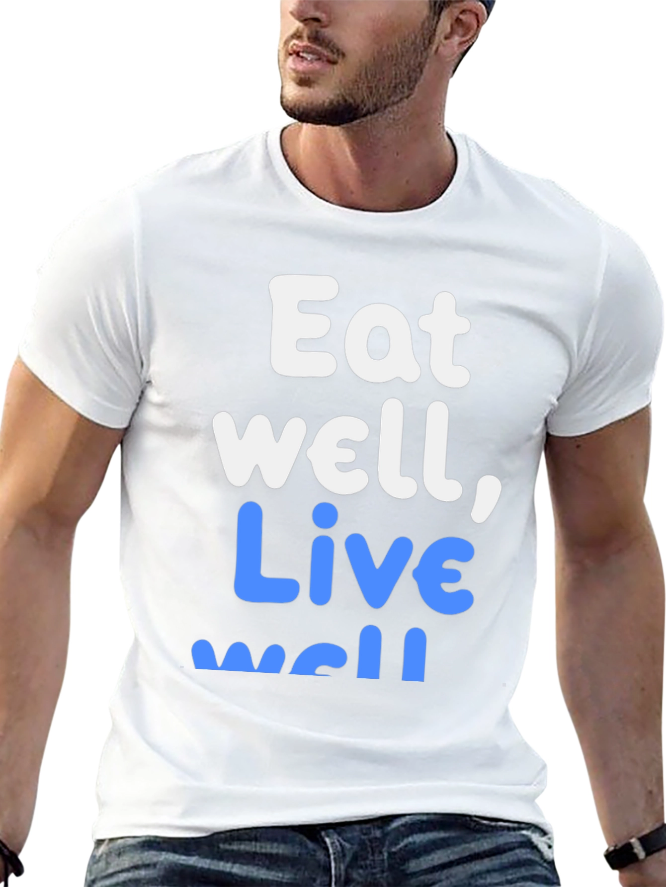Eat Well Live Well Graphic Tee - Unisex