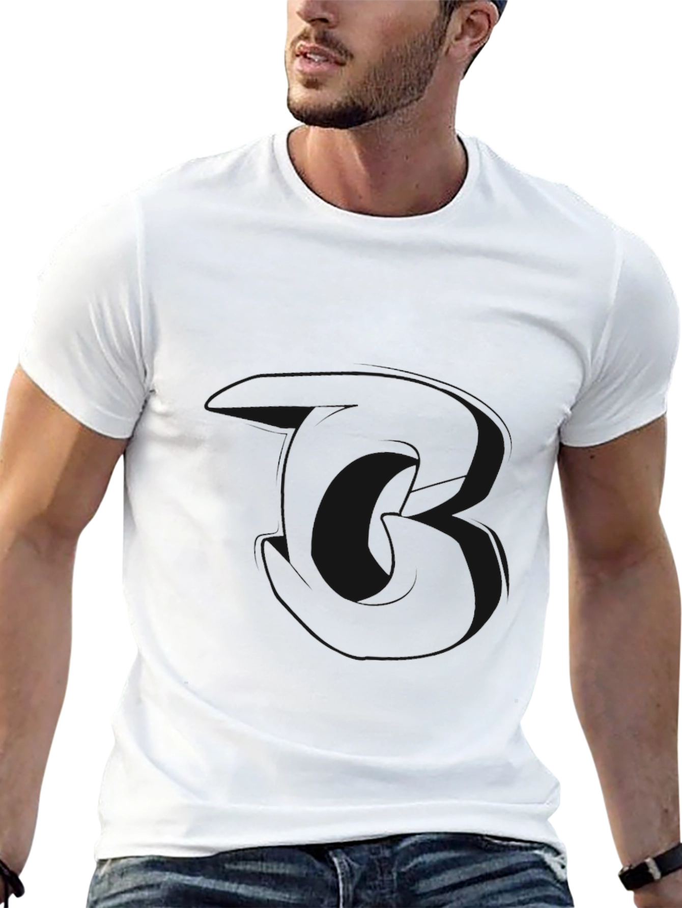 Black Casual T-Shirt