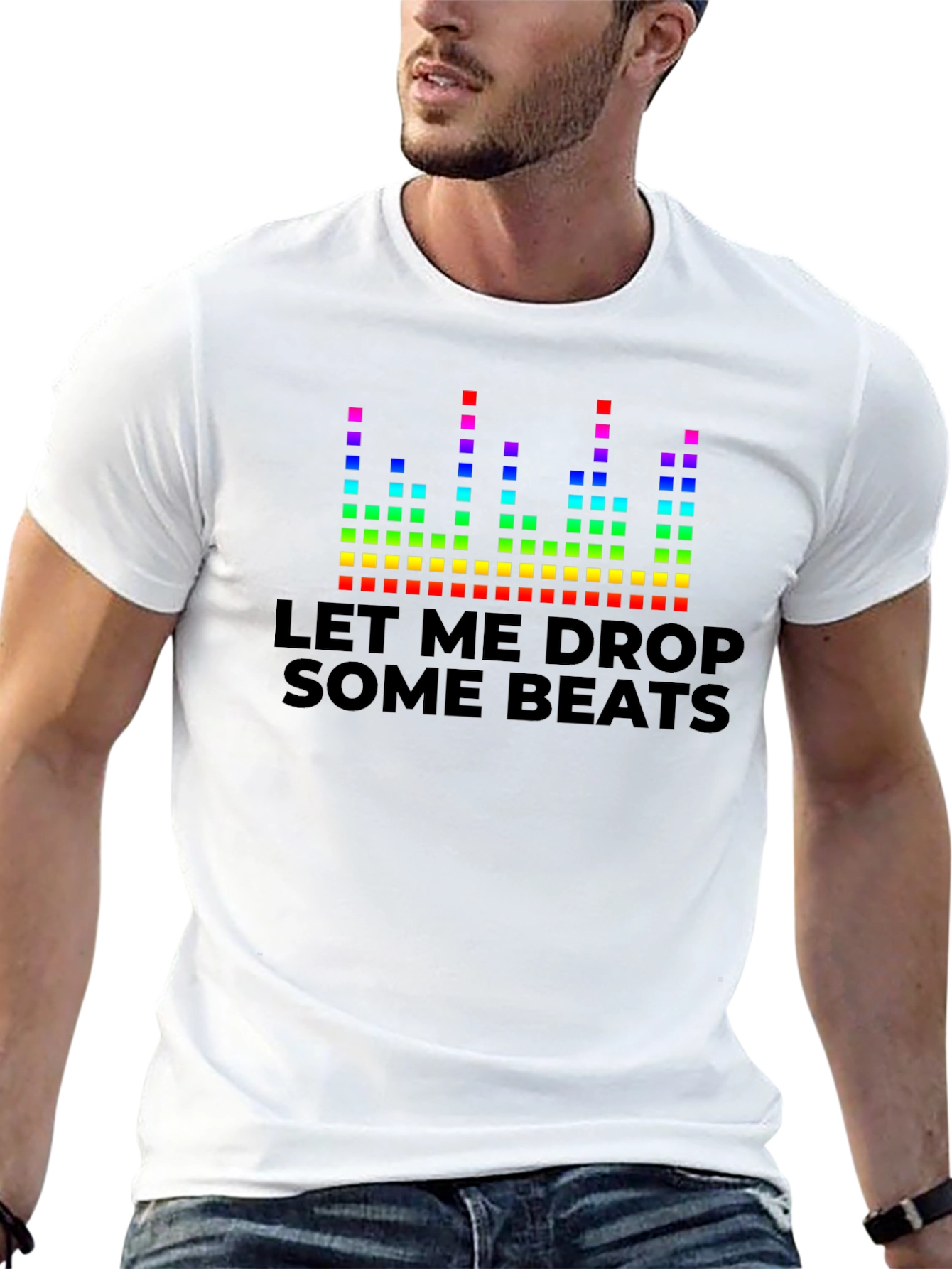 Let Me Drop Some Beats Graphic Tee